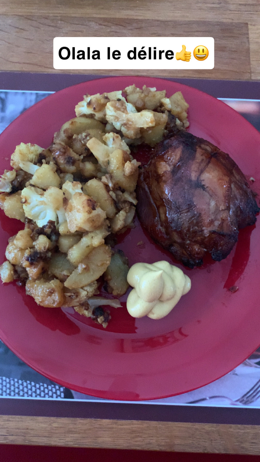 Jambonneau découenné et pommes de terre