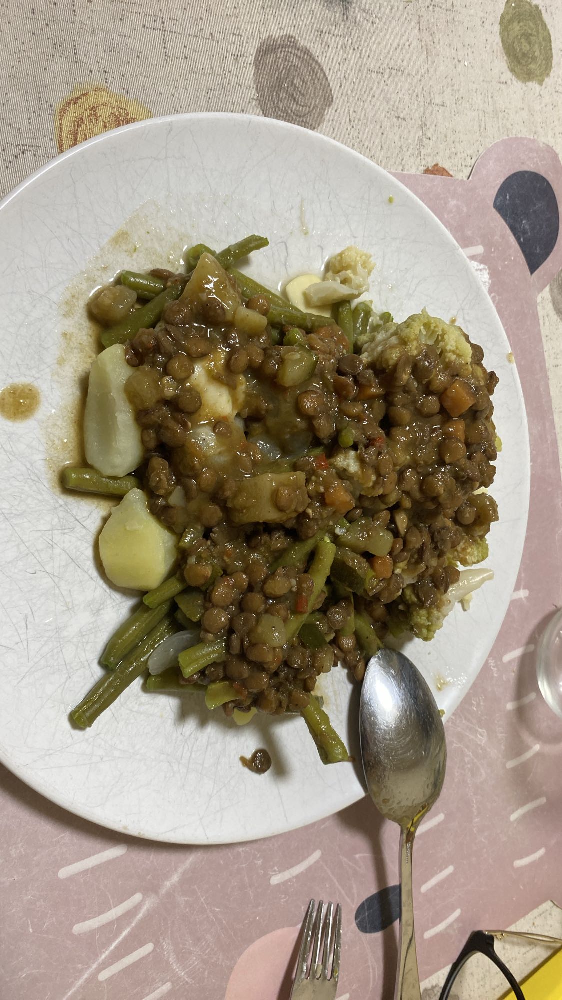 Lentejas con verduras