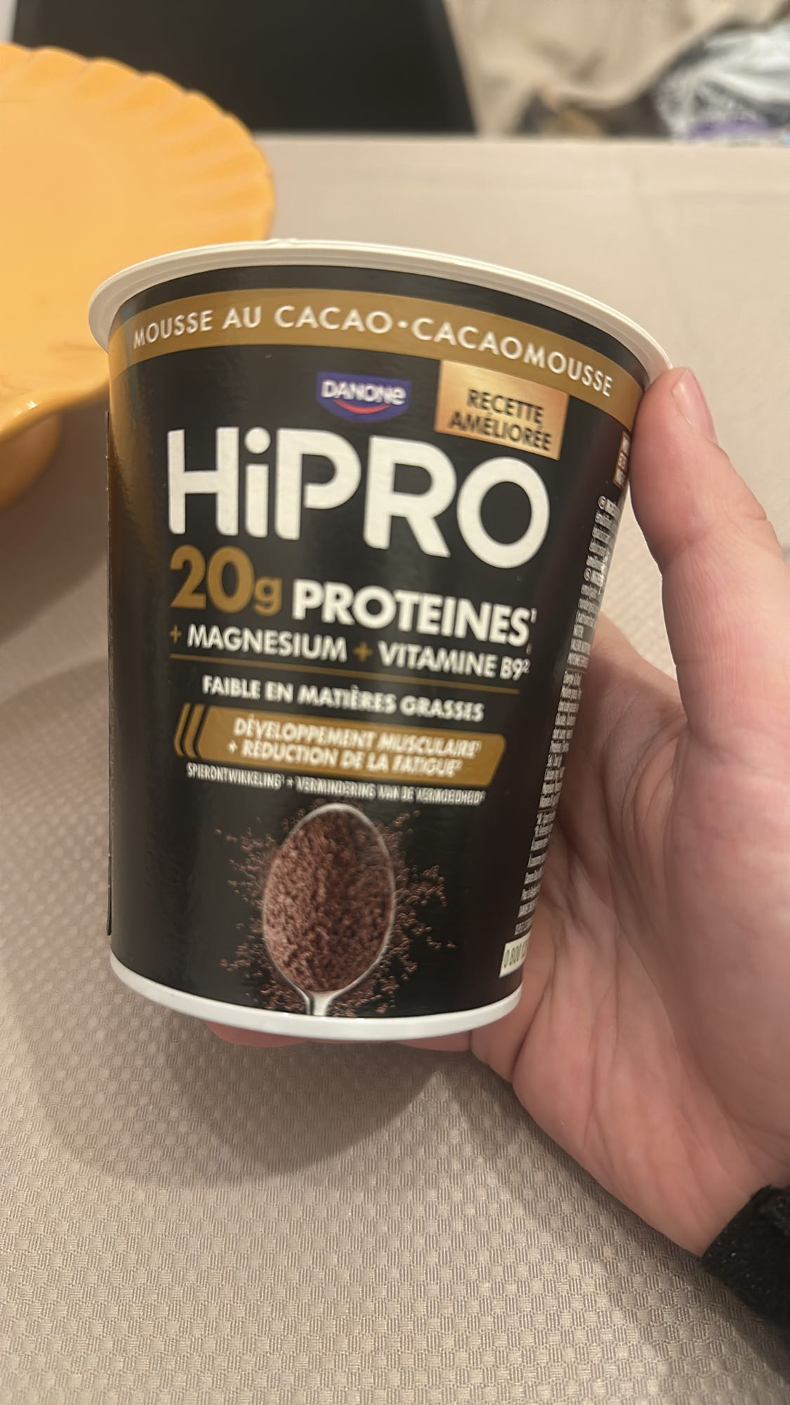 Mousse cacao HiPRO
