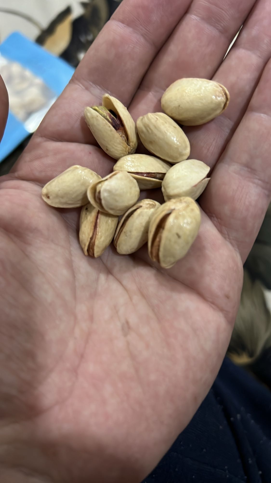 Handful of Pistachios