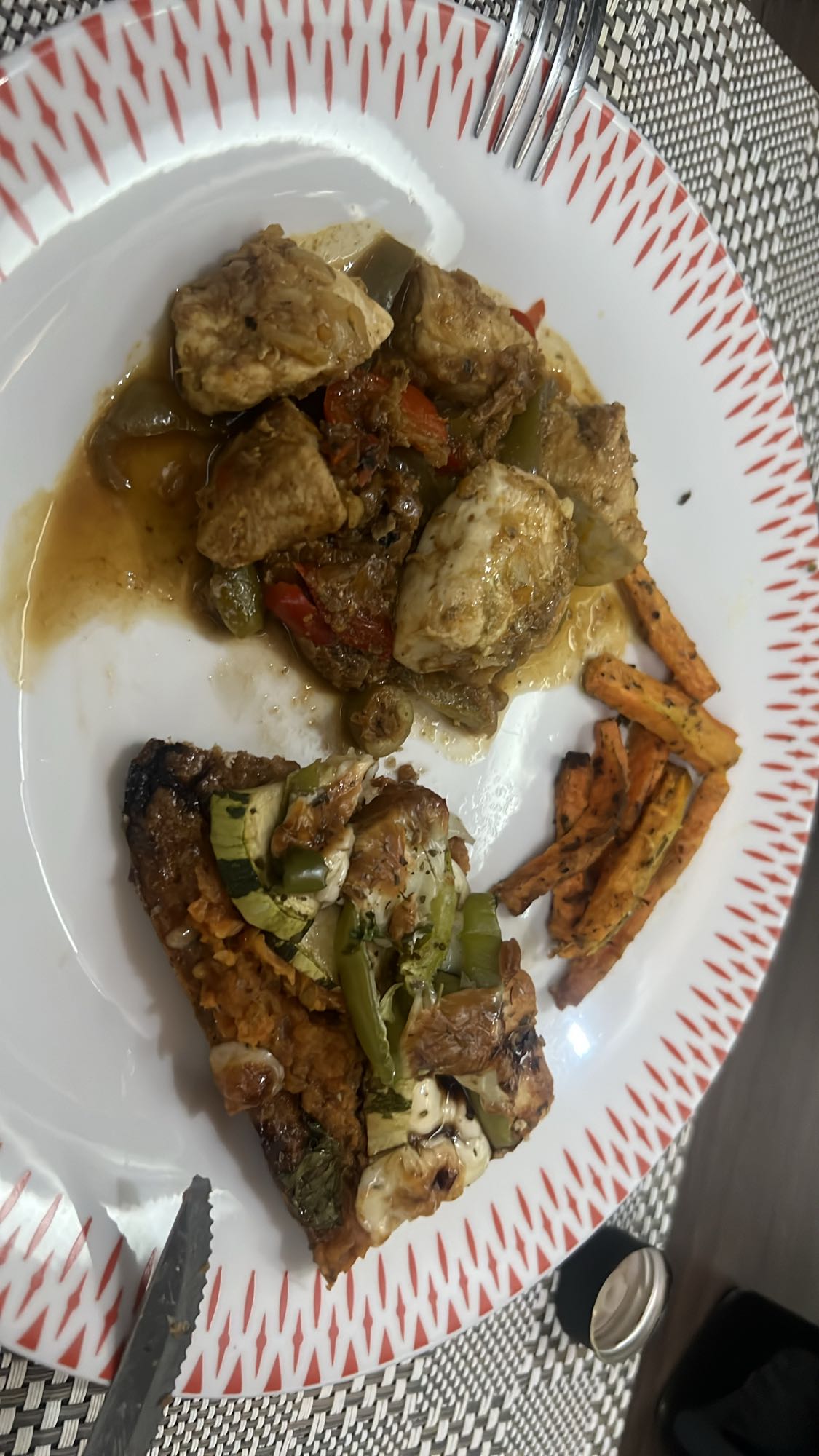 Chicken Veggie Plate