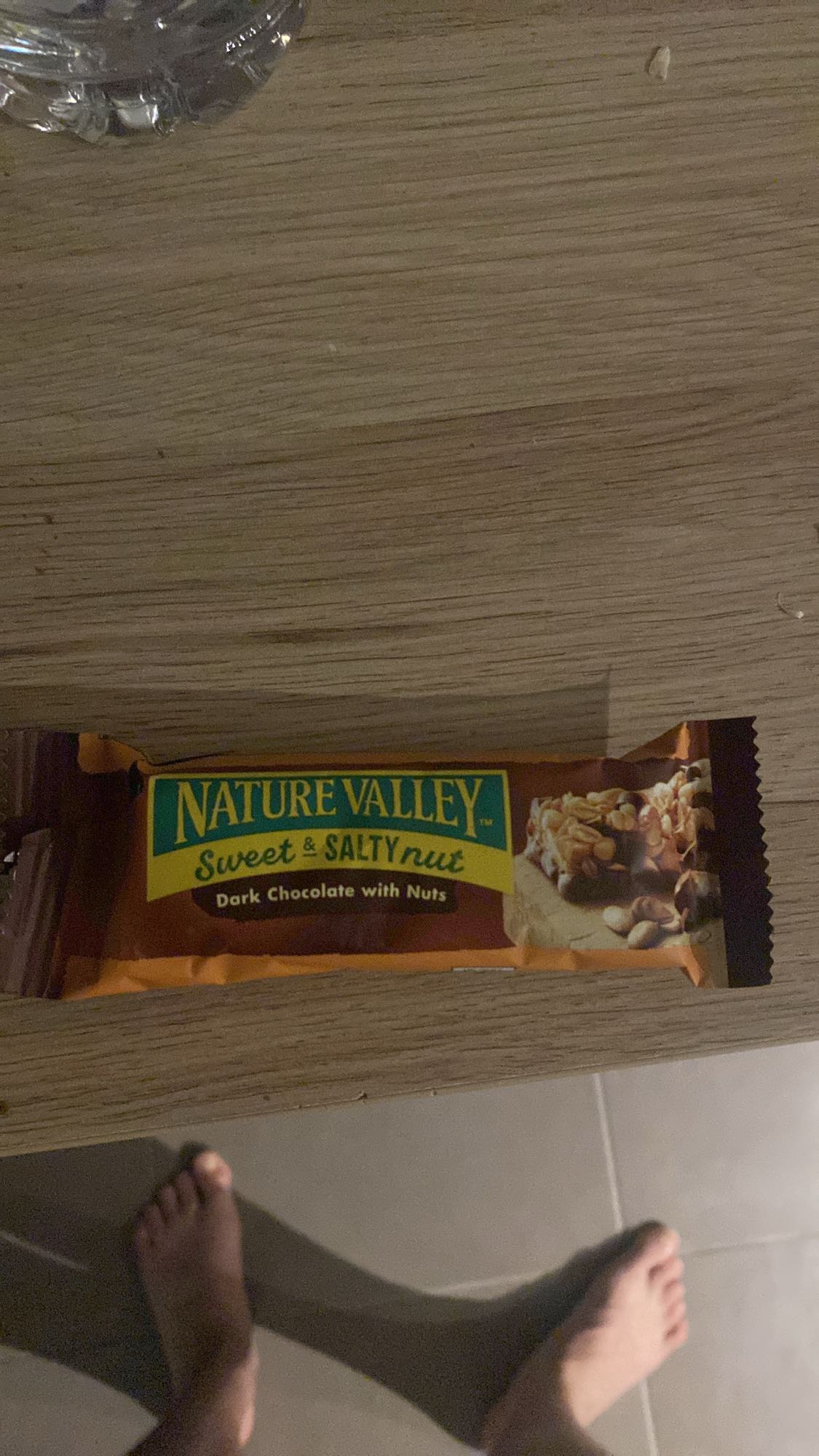 Barre choco-noix sucrée