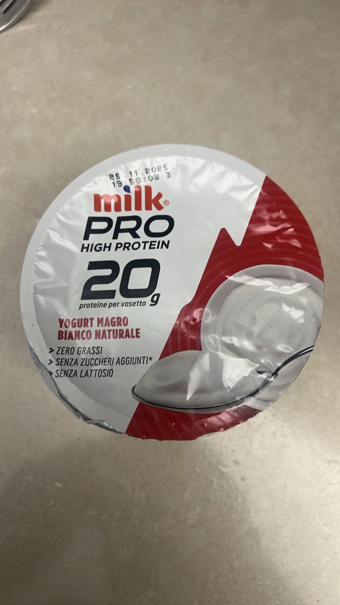 Yogurt magro proteico