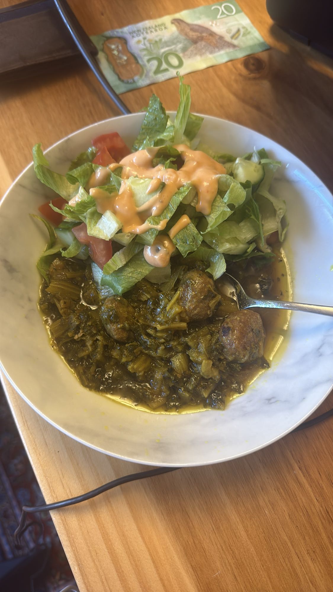 Herb Stew & Salad Bowl