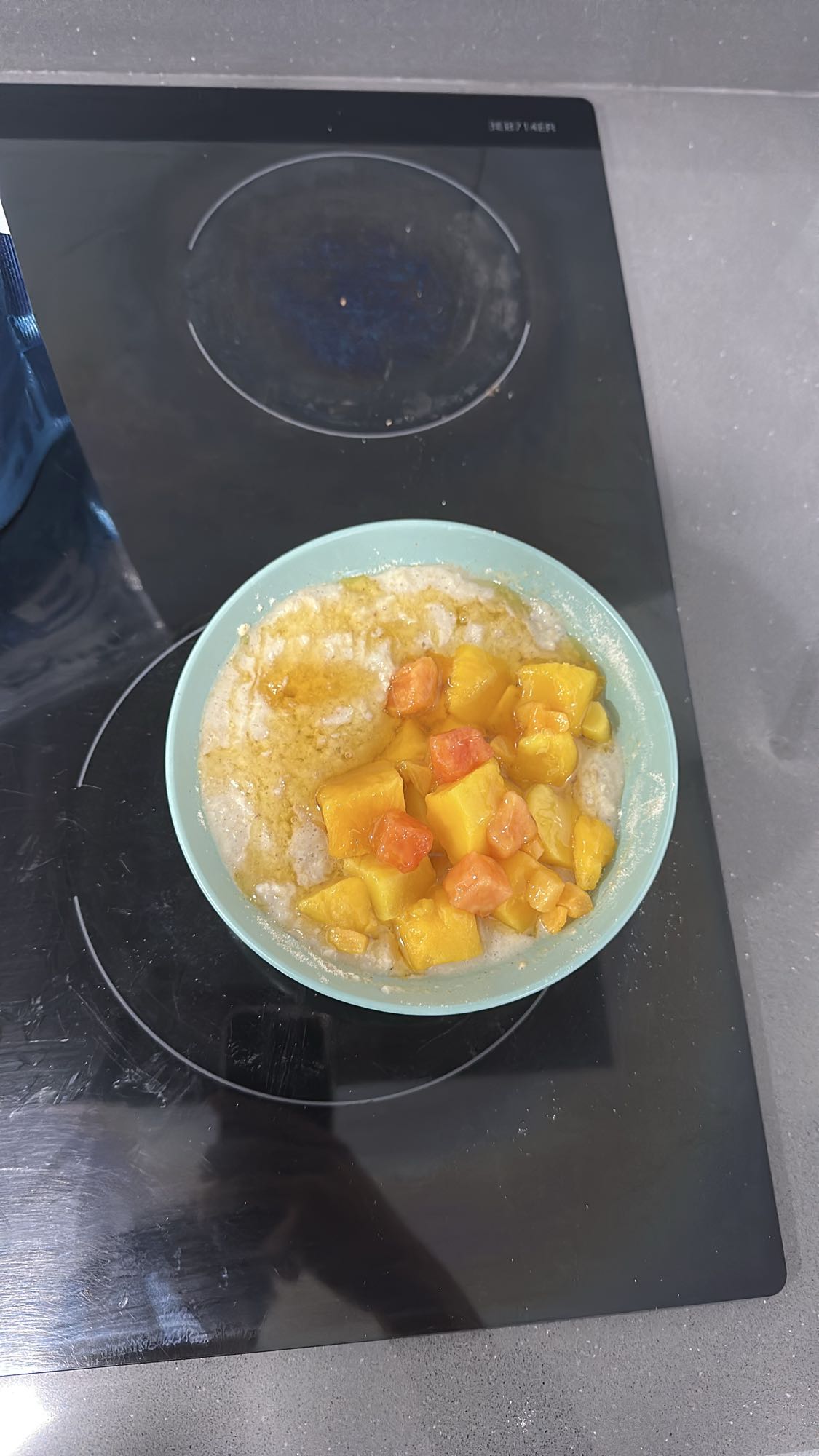 avena con frutas tropicales