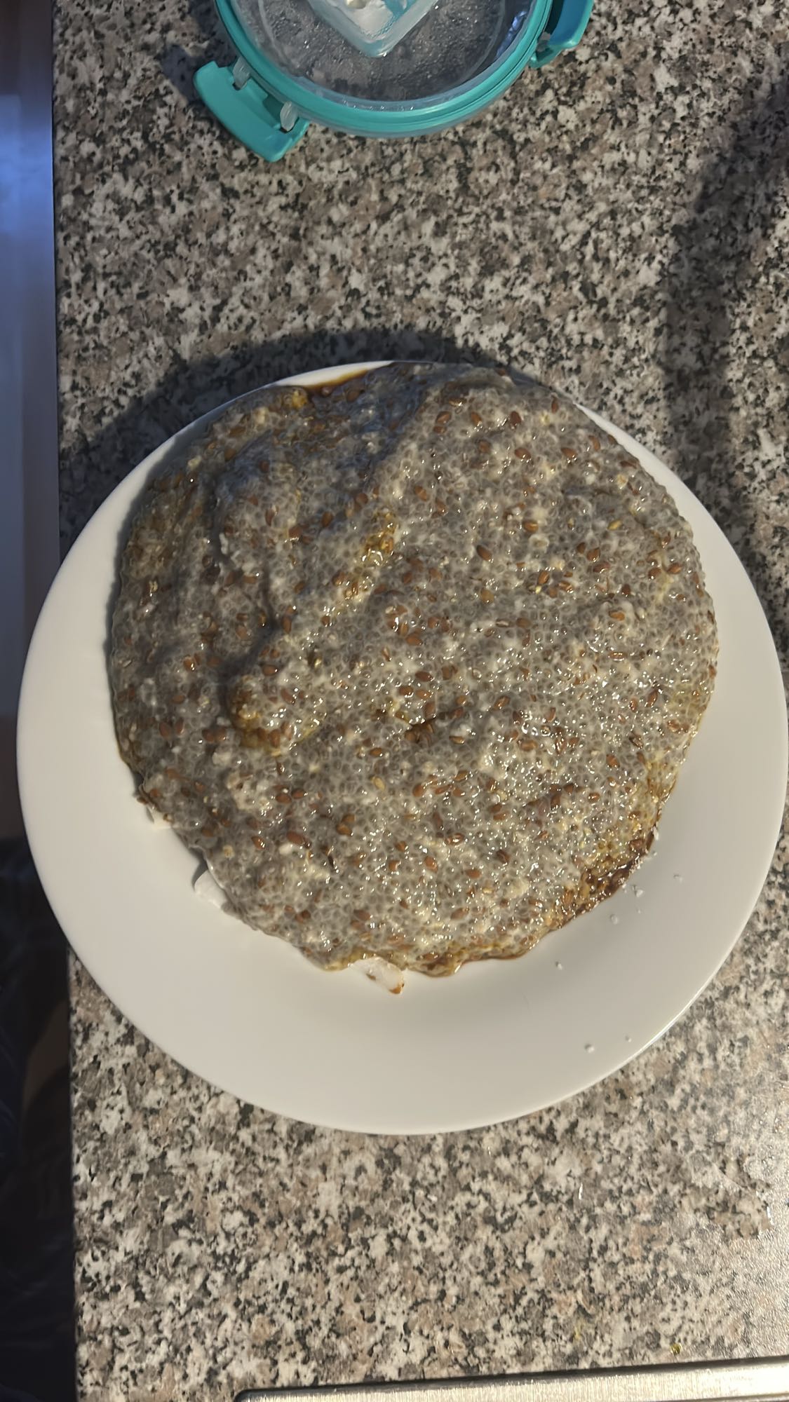 Tortilla de chía y linaza