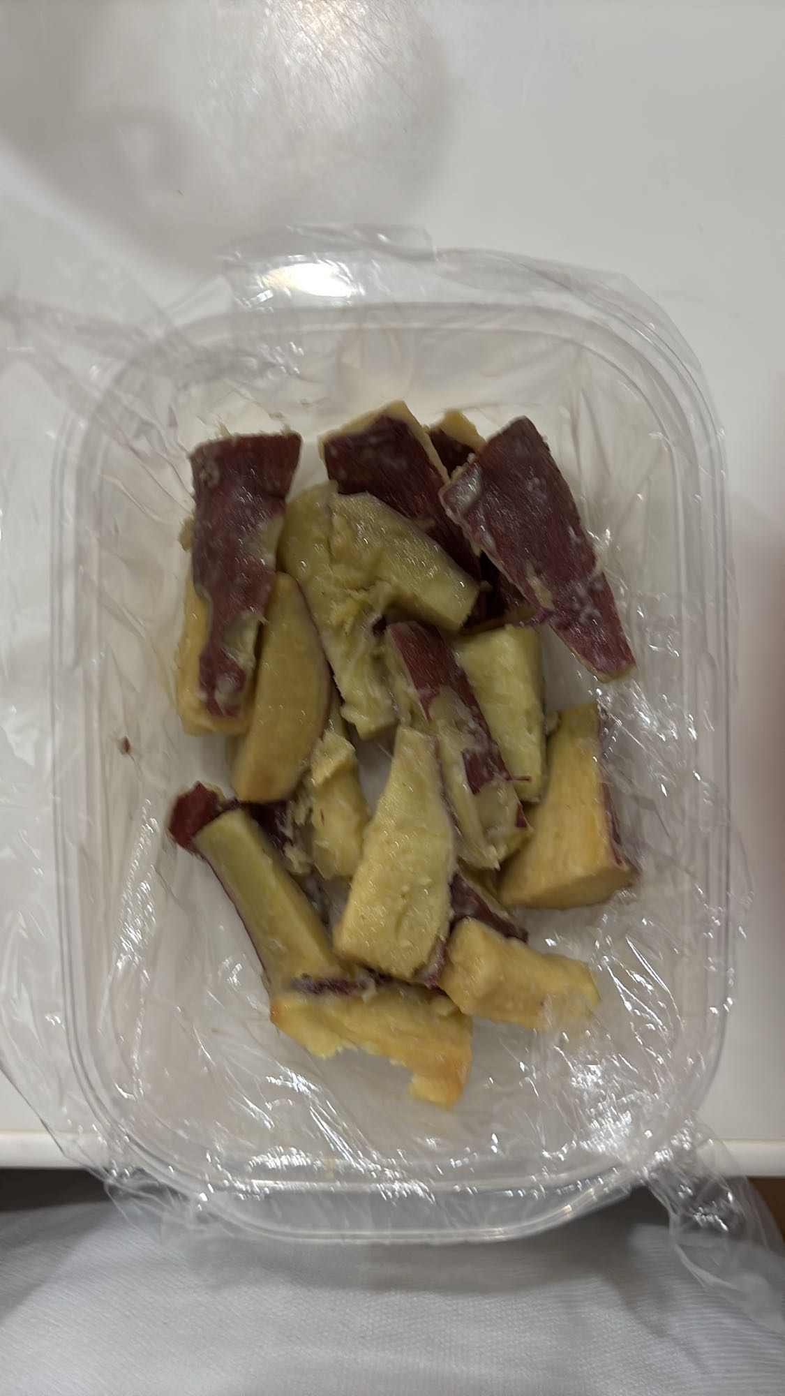 蒸しさつまいも