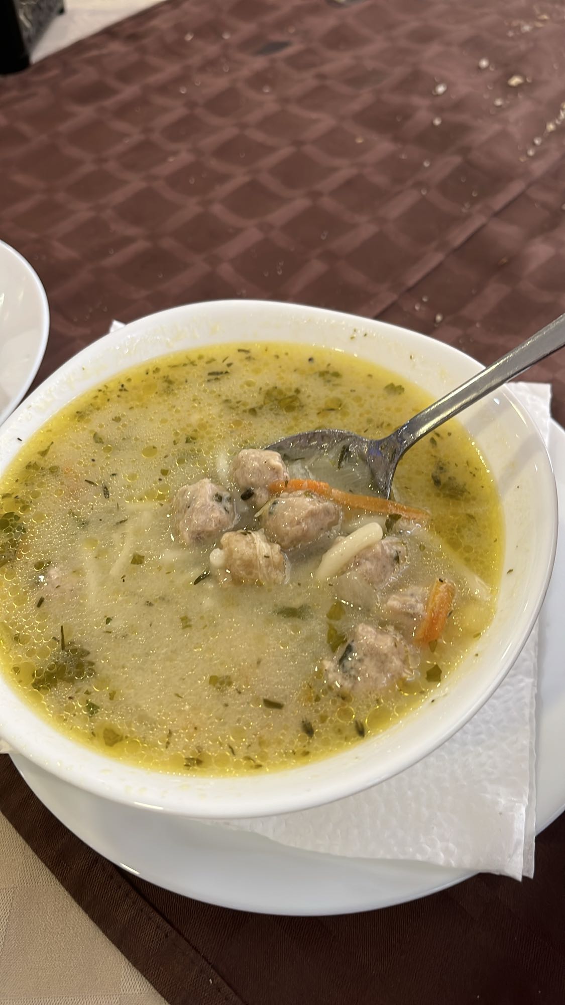 Суп с кюфтета