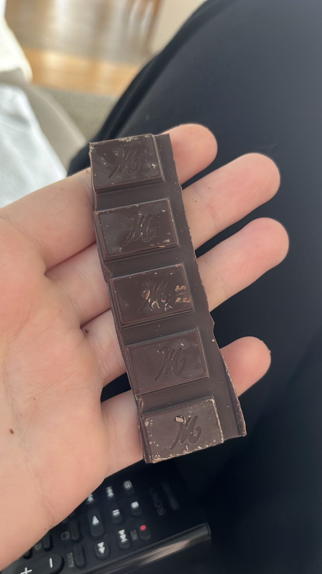 Donkere chocolade reep