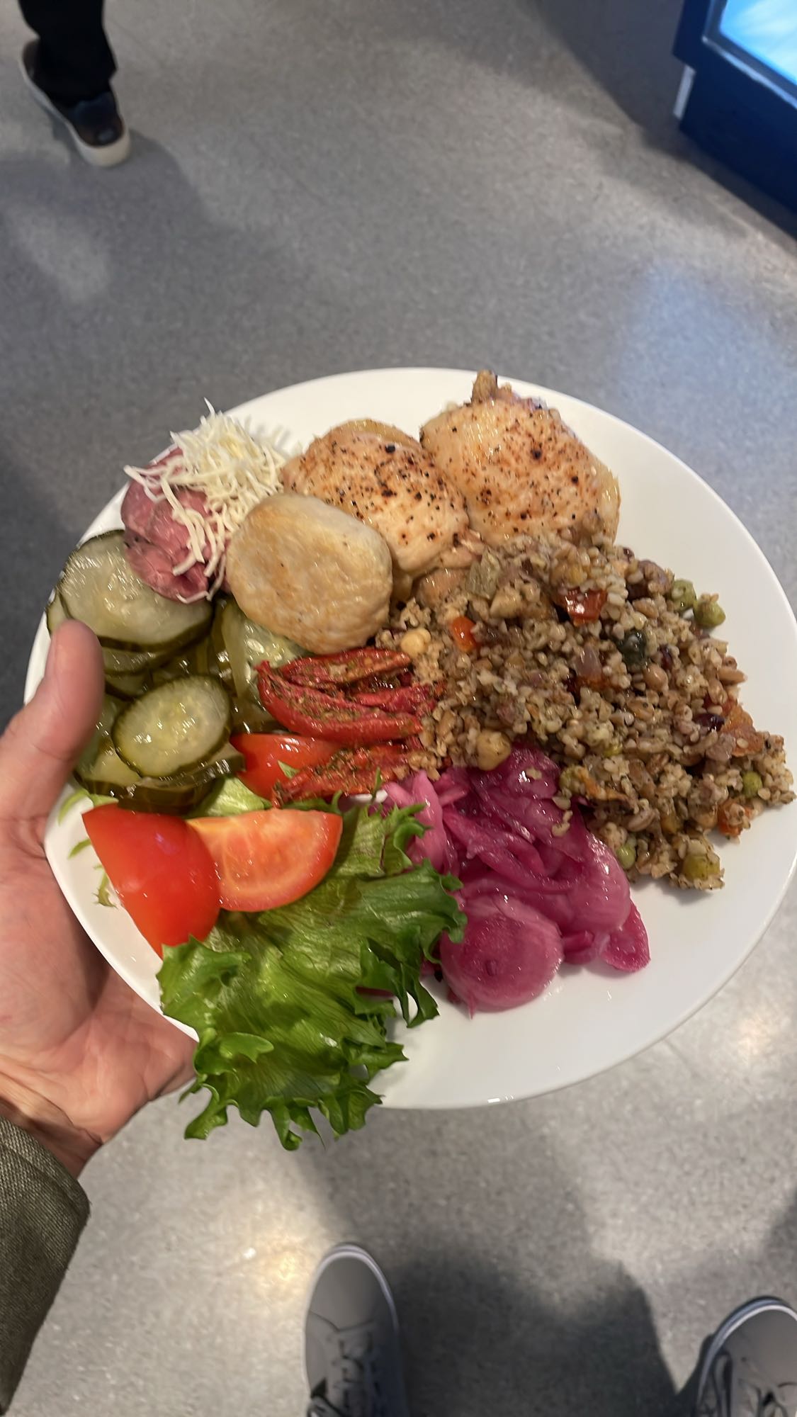 Kyckling med grönsaker