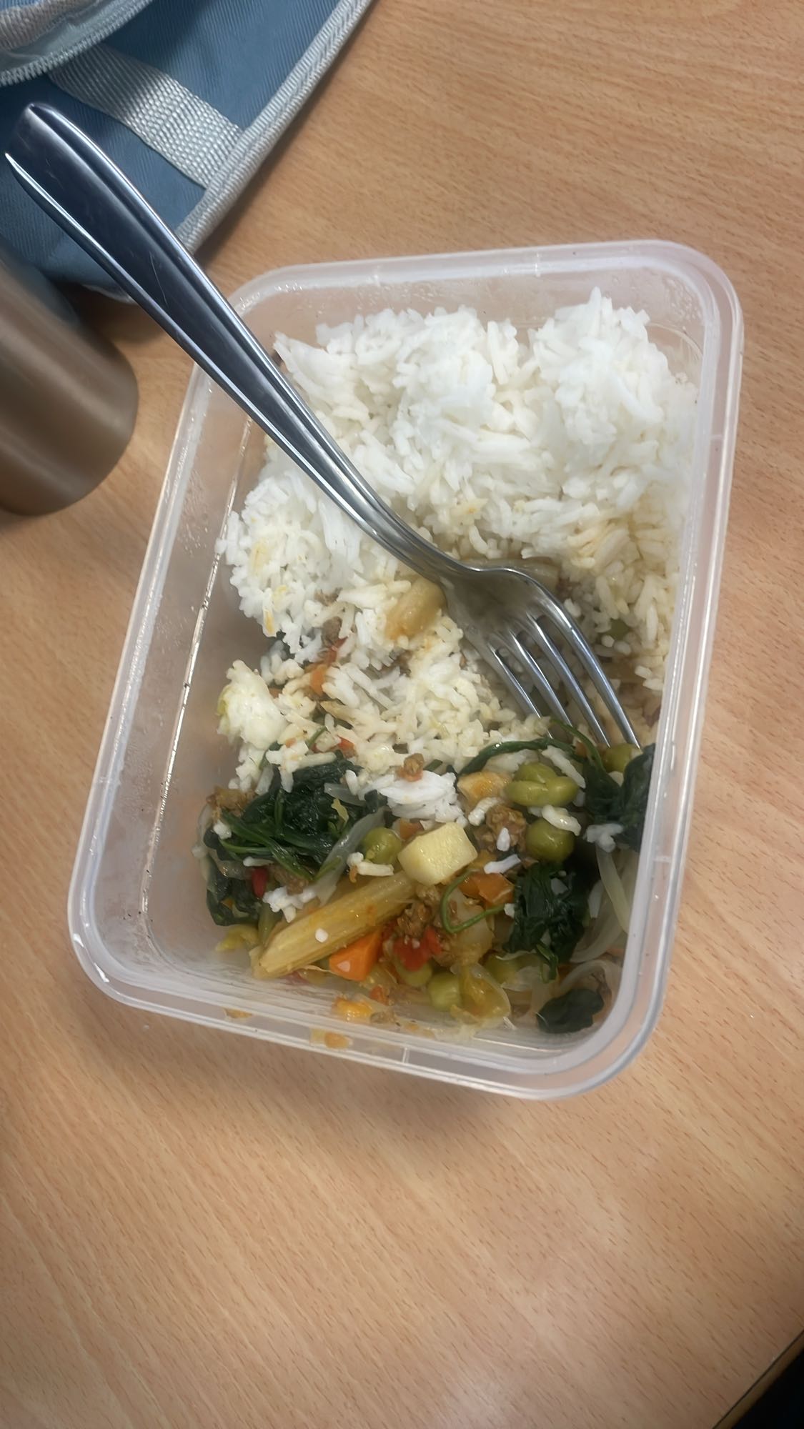 Riz et légumes sautés