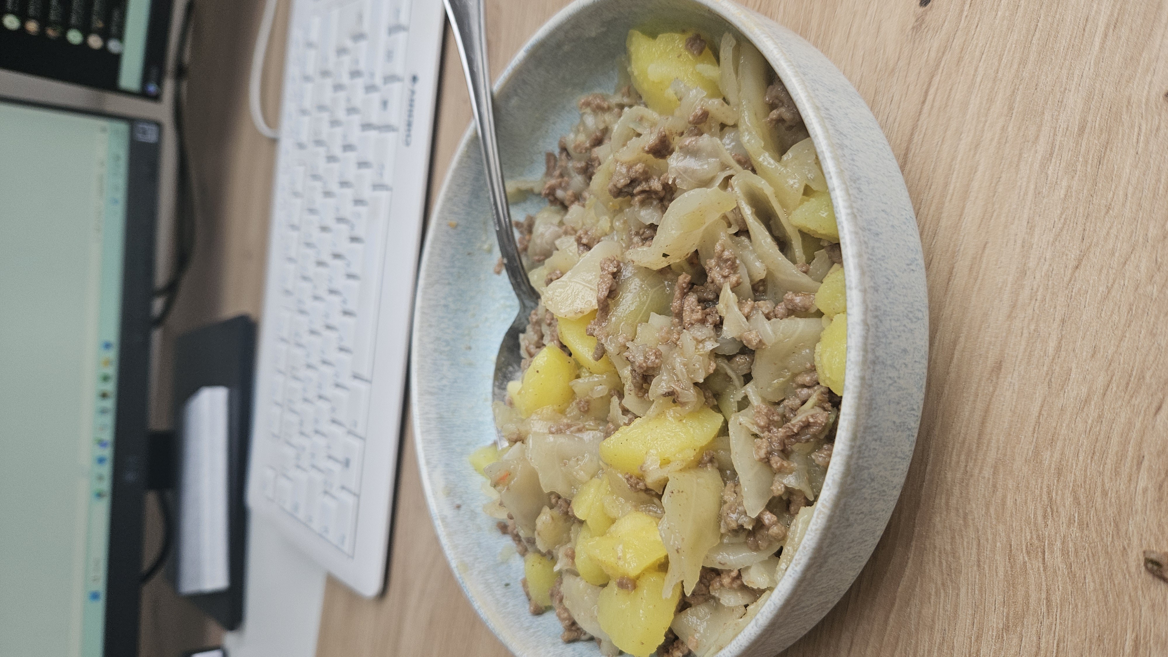 Aardappelgehaktstoof