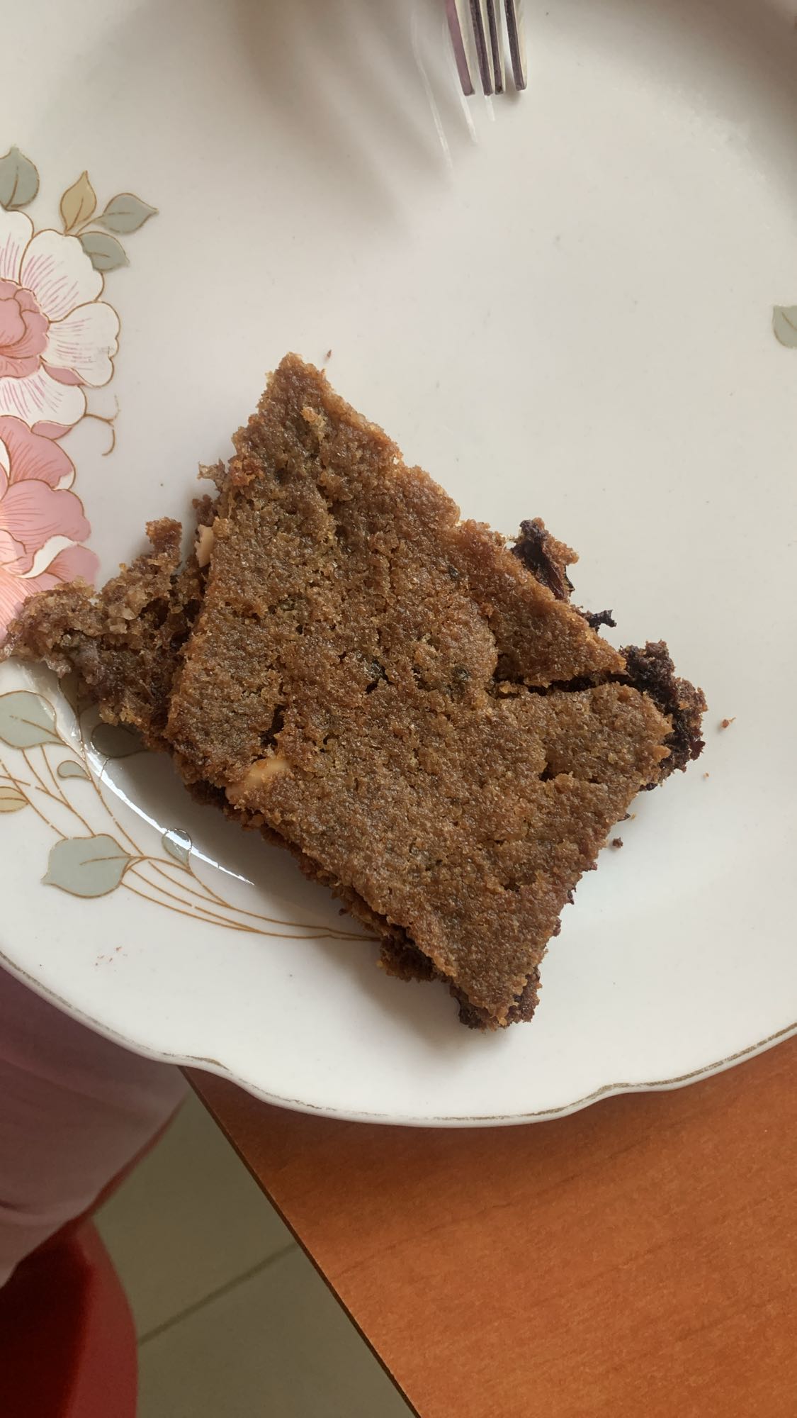 Chocolate brownie slice