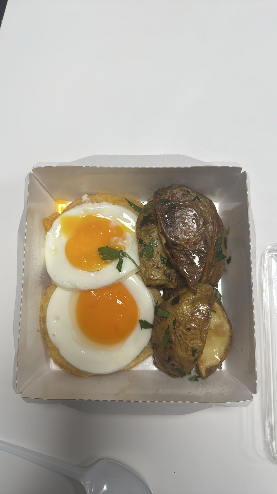 яйца с картофелем