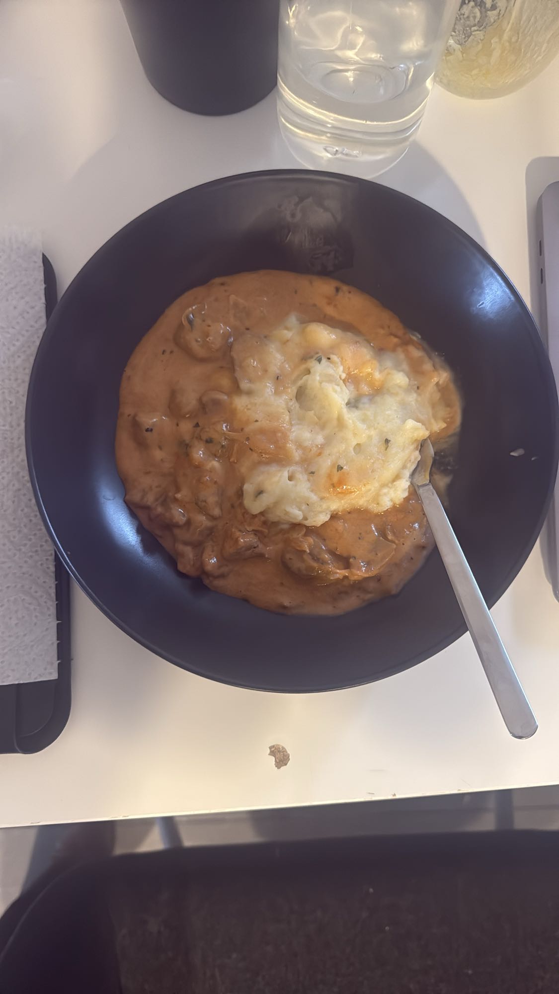 Köttgryta med potatismos