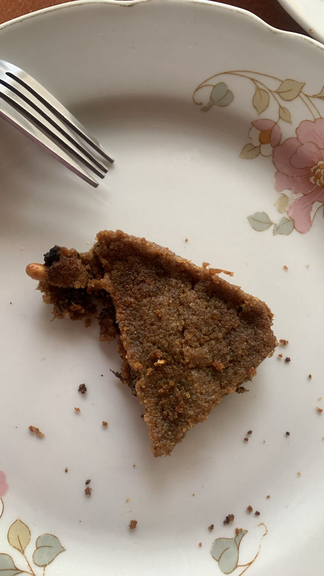 Semolina dessert slice