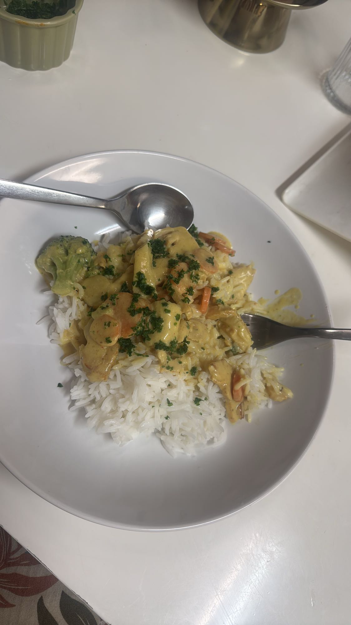 Kycklinggryta med ris