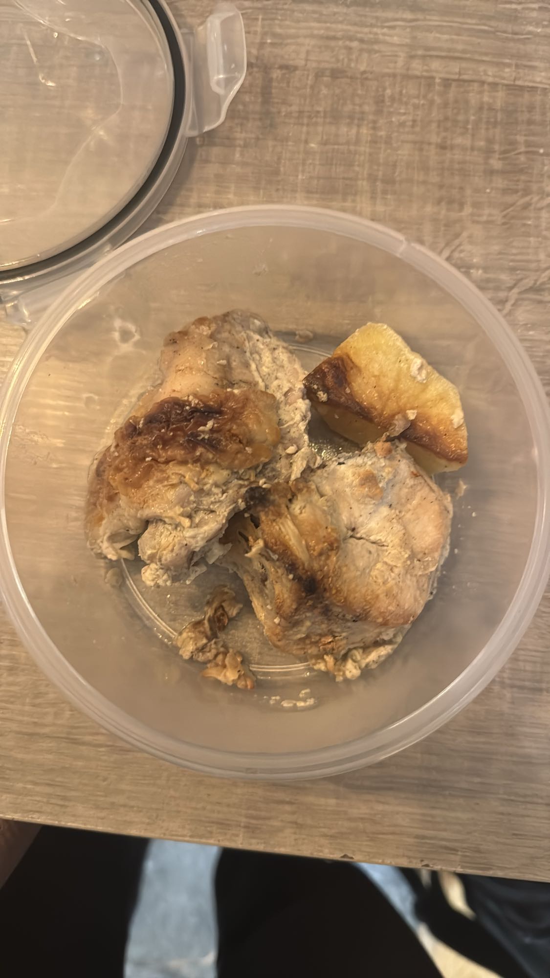 Курица с картофелем