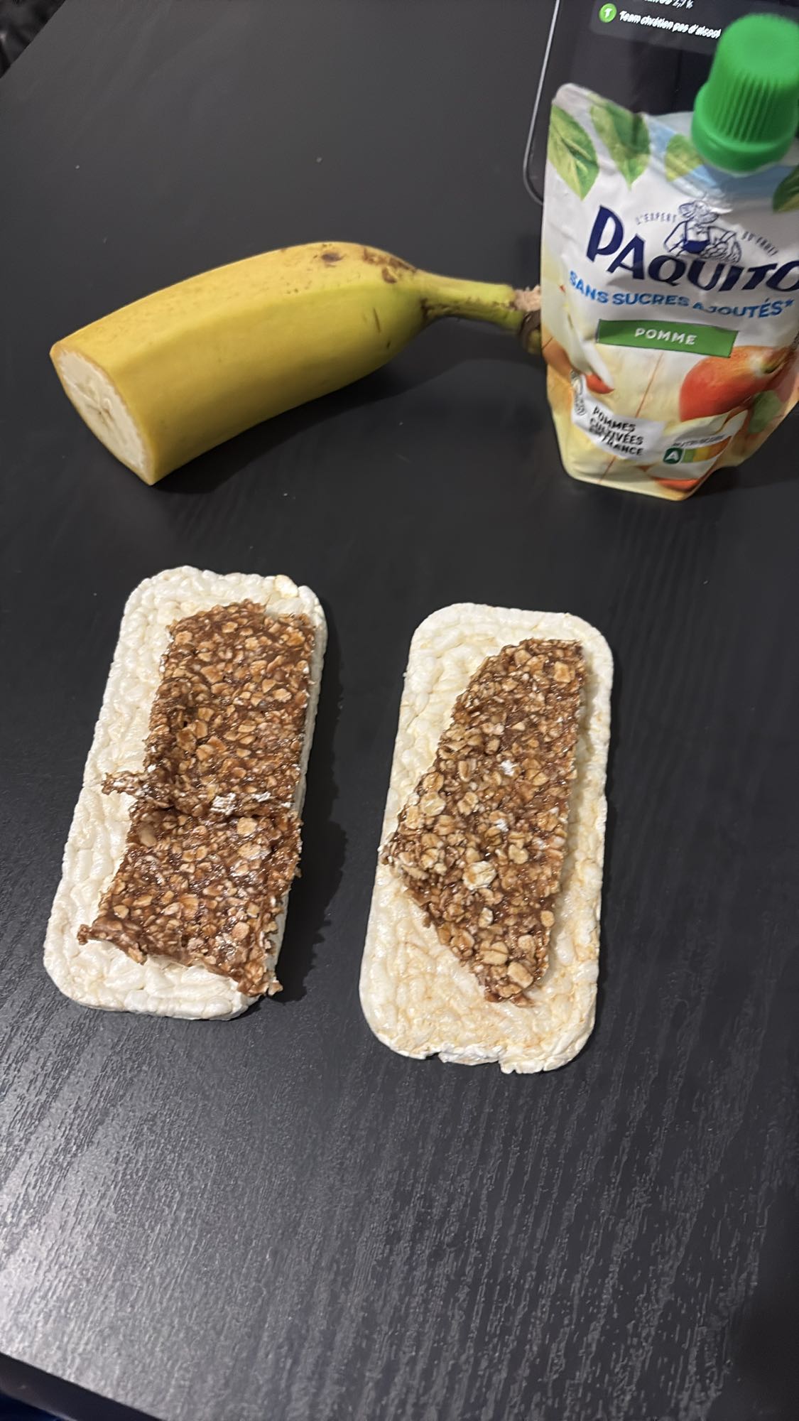 Snack croquant fruité