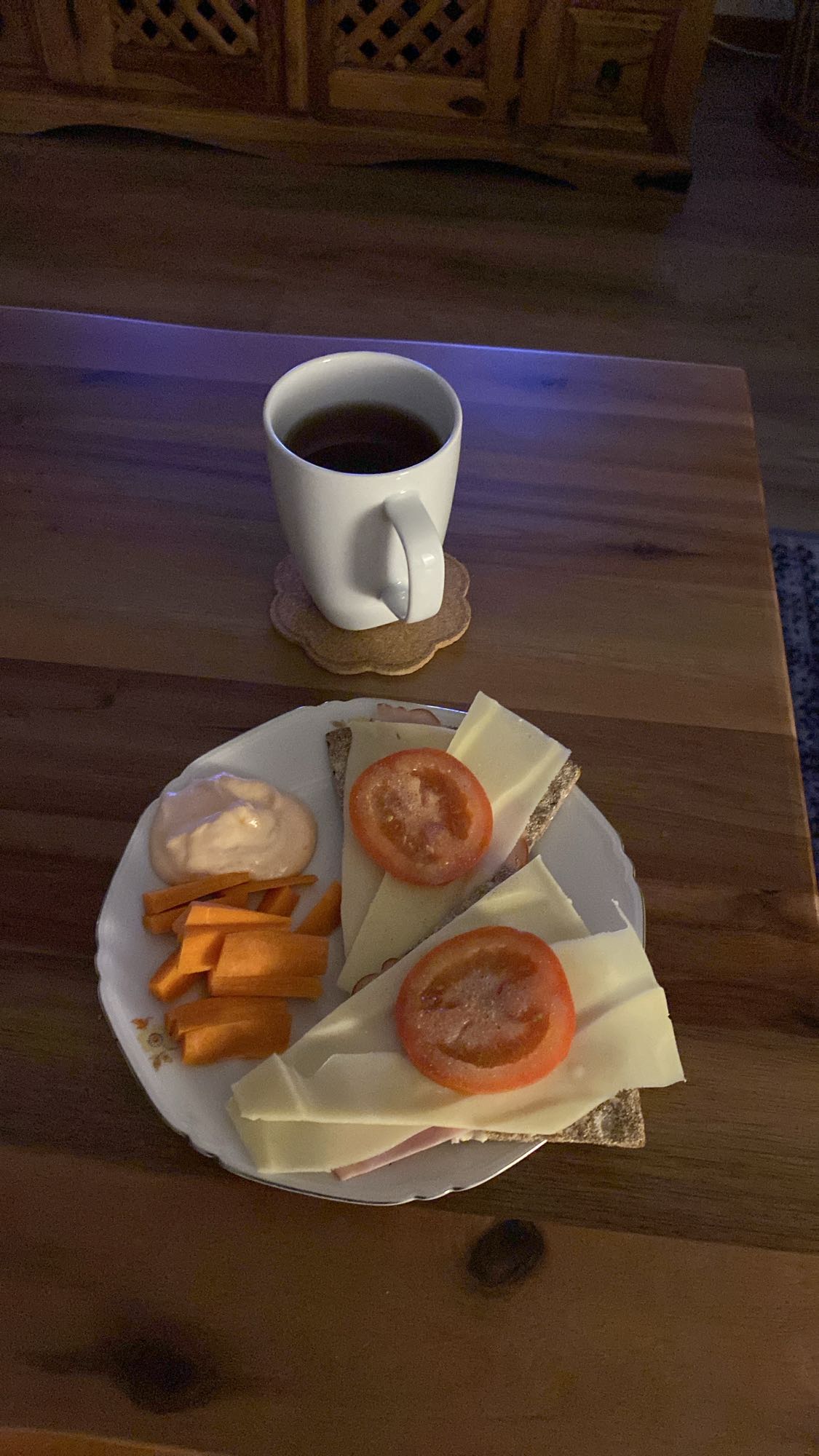 Knäckebröd med pålägg