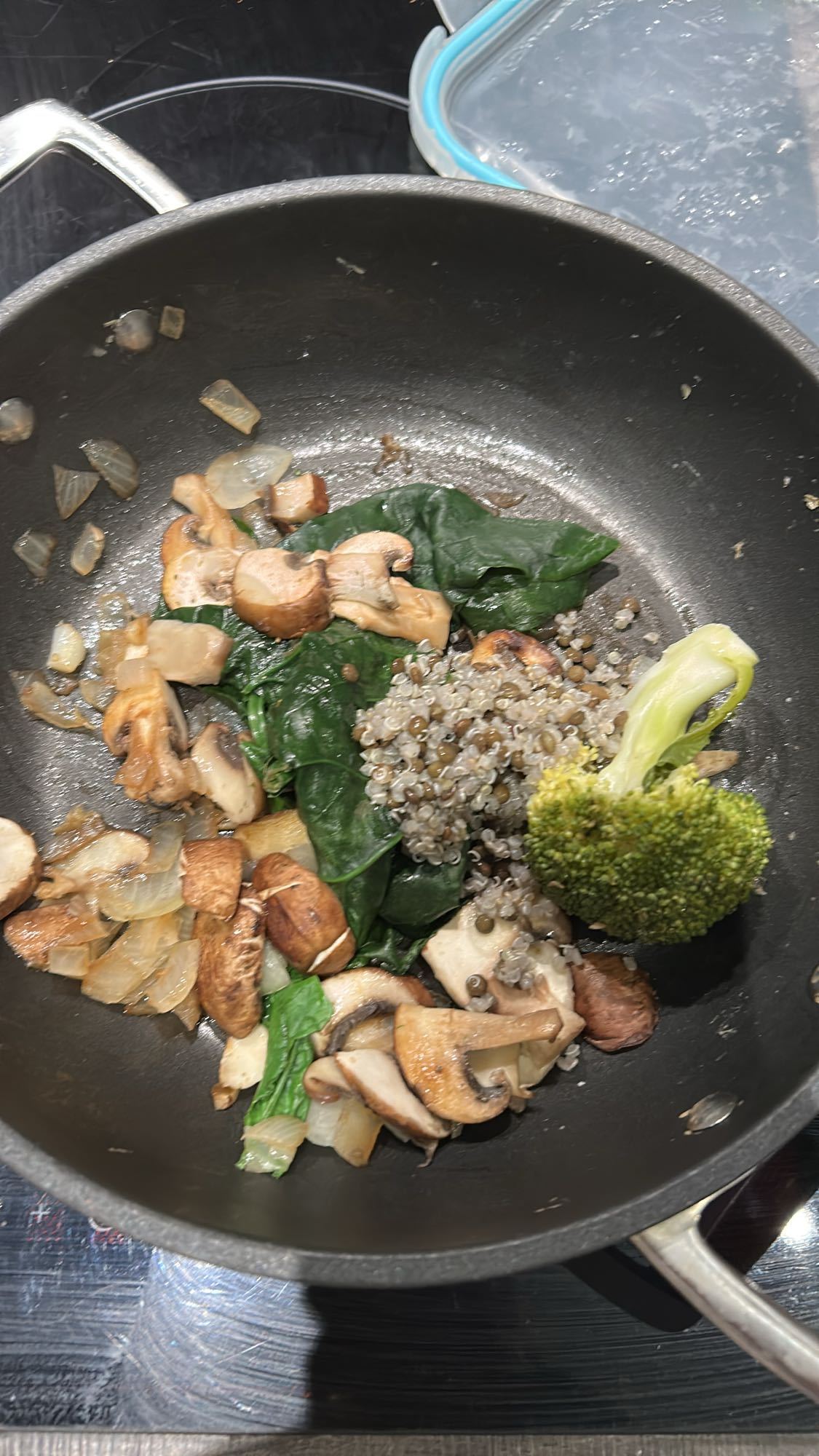 Légumes sautés quinoa