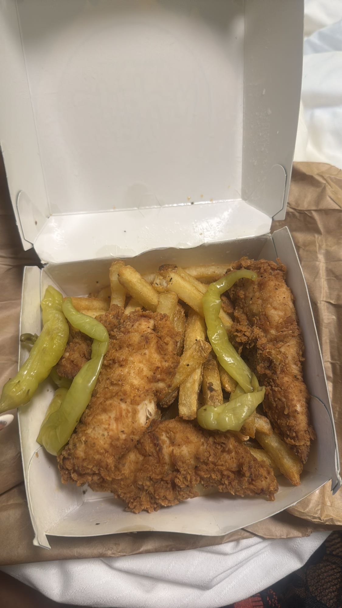 Fried Chicken & Fries Box