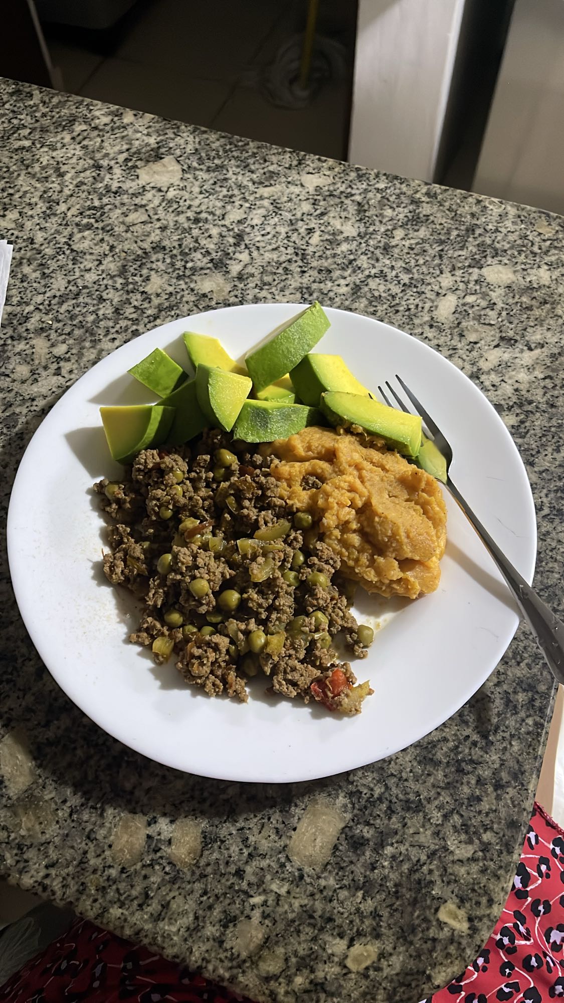 Carne molida con puré