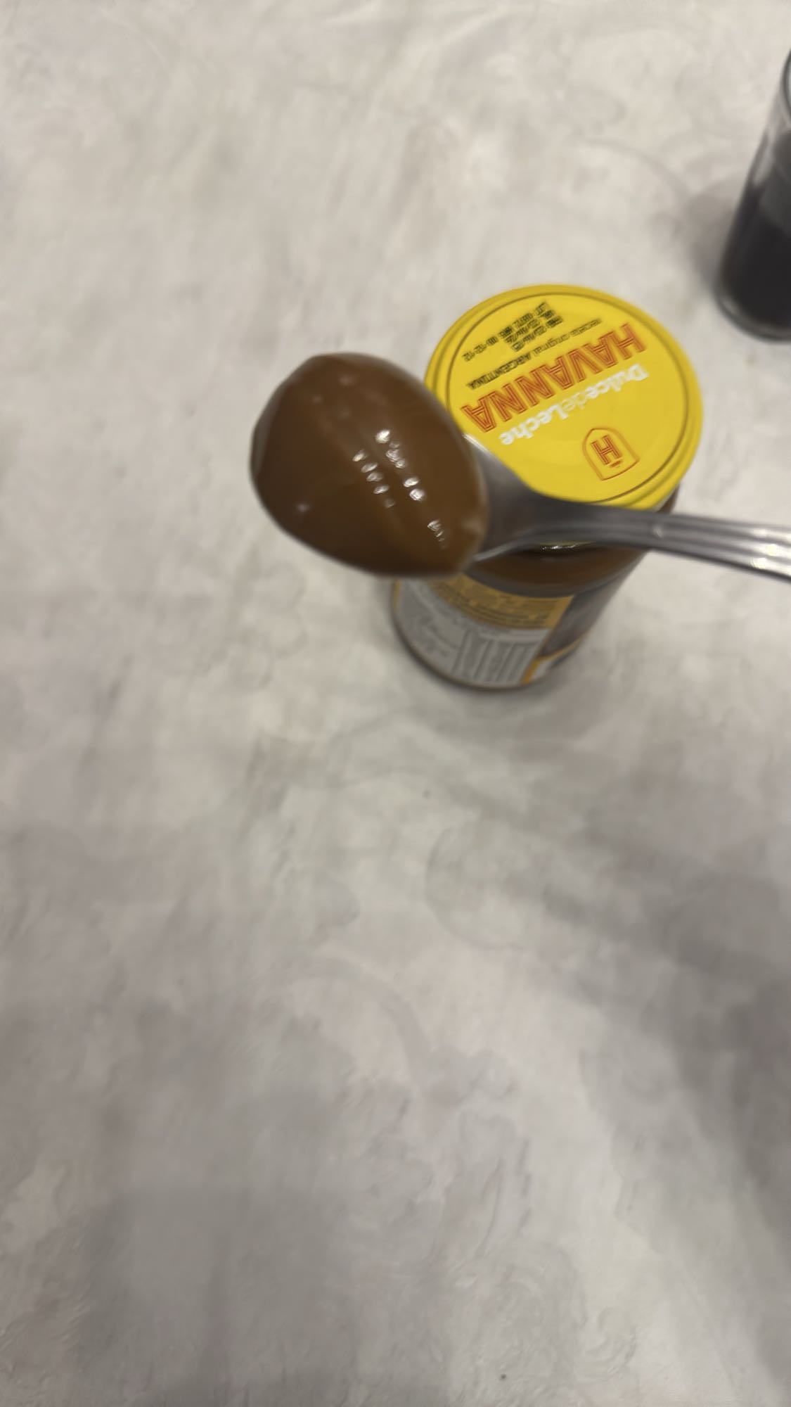 Colher de doce de leite