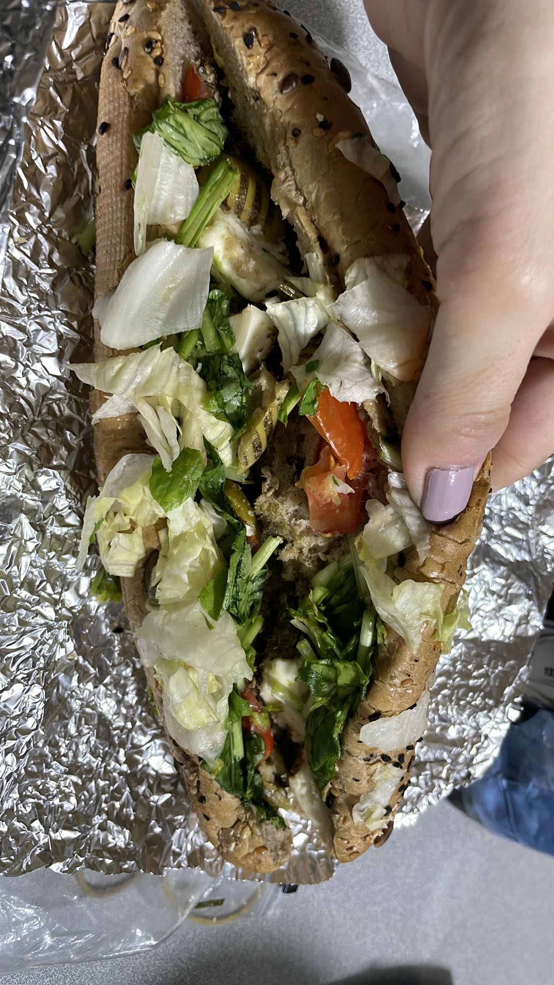 Veggie Sandwich Roll