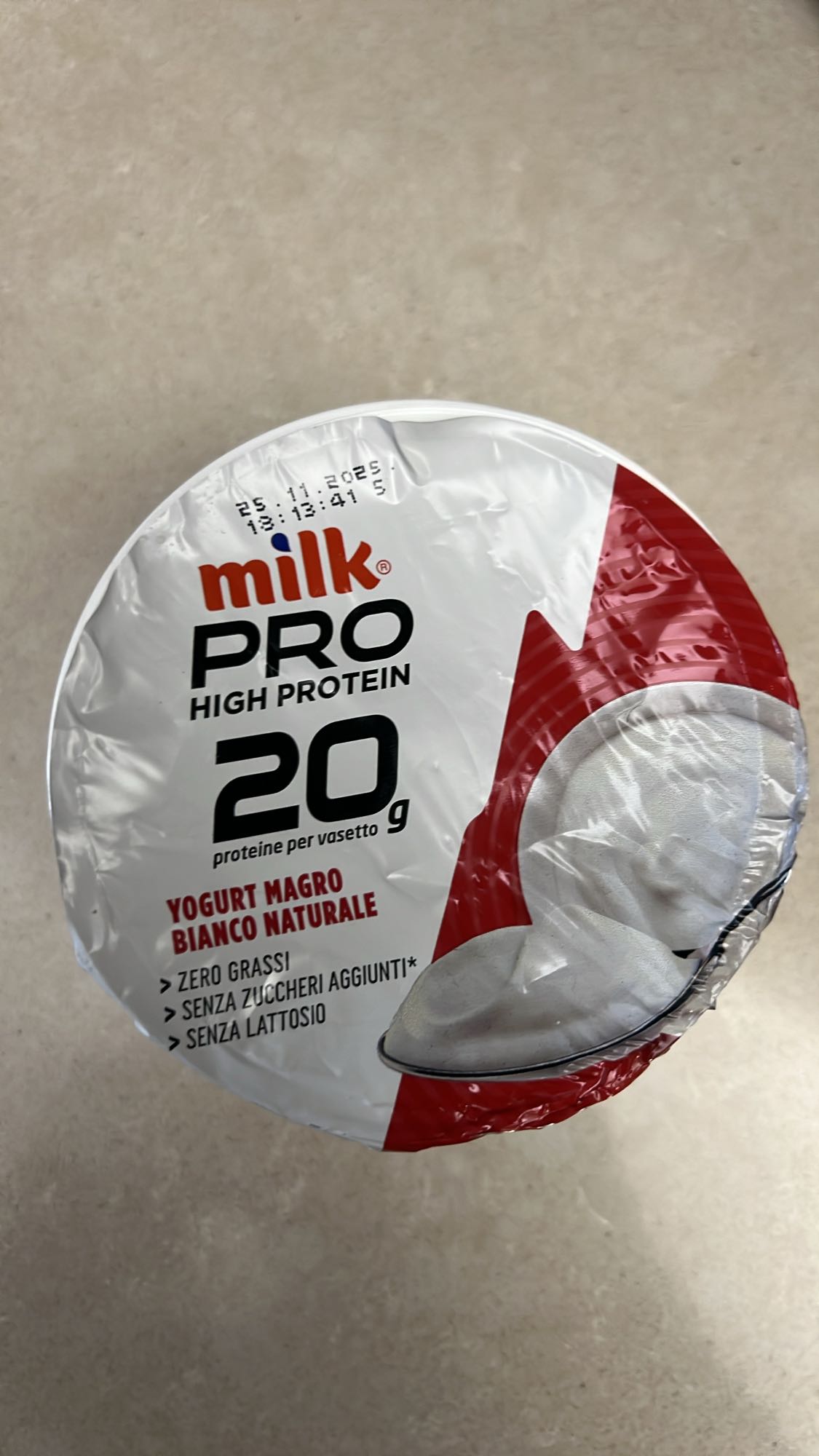 Yogurt magro proteico