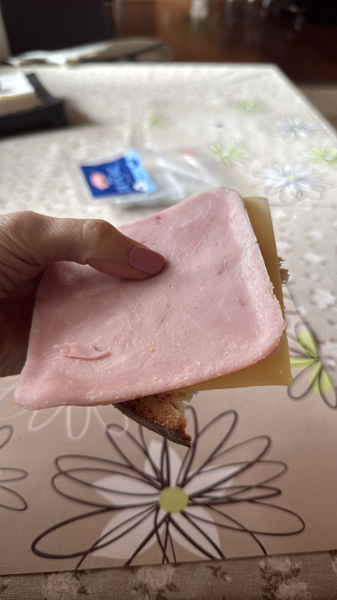 Sandviș cu șuncă și cașcaval