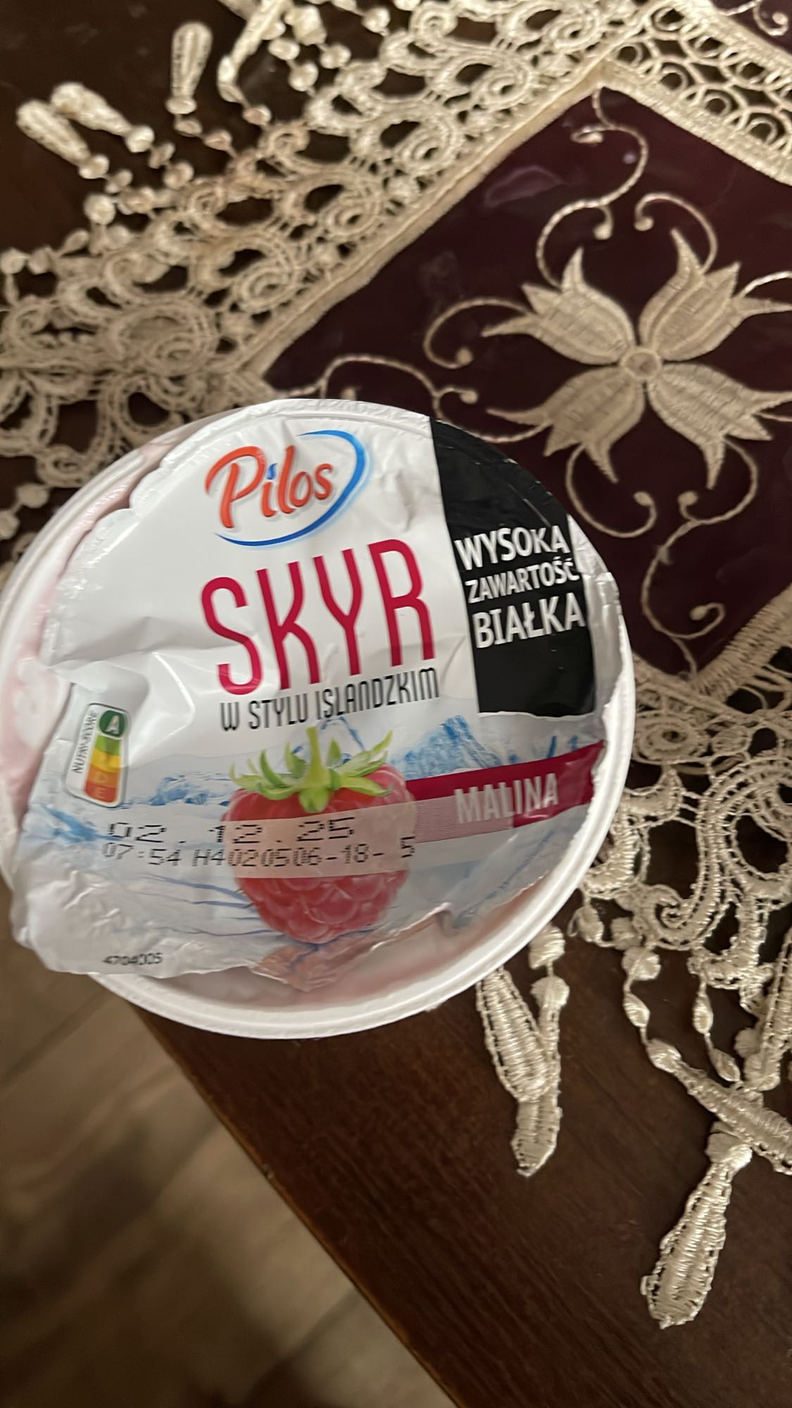 Skyr malinowy