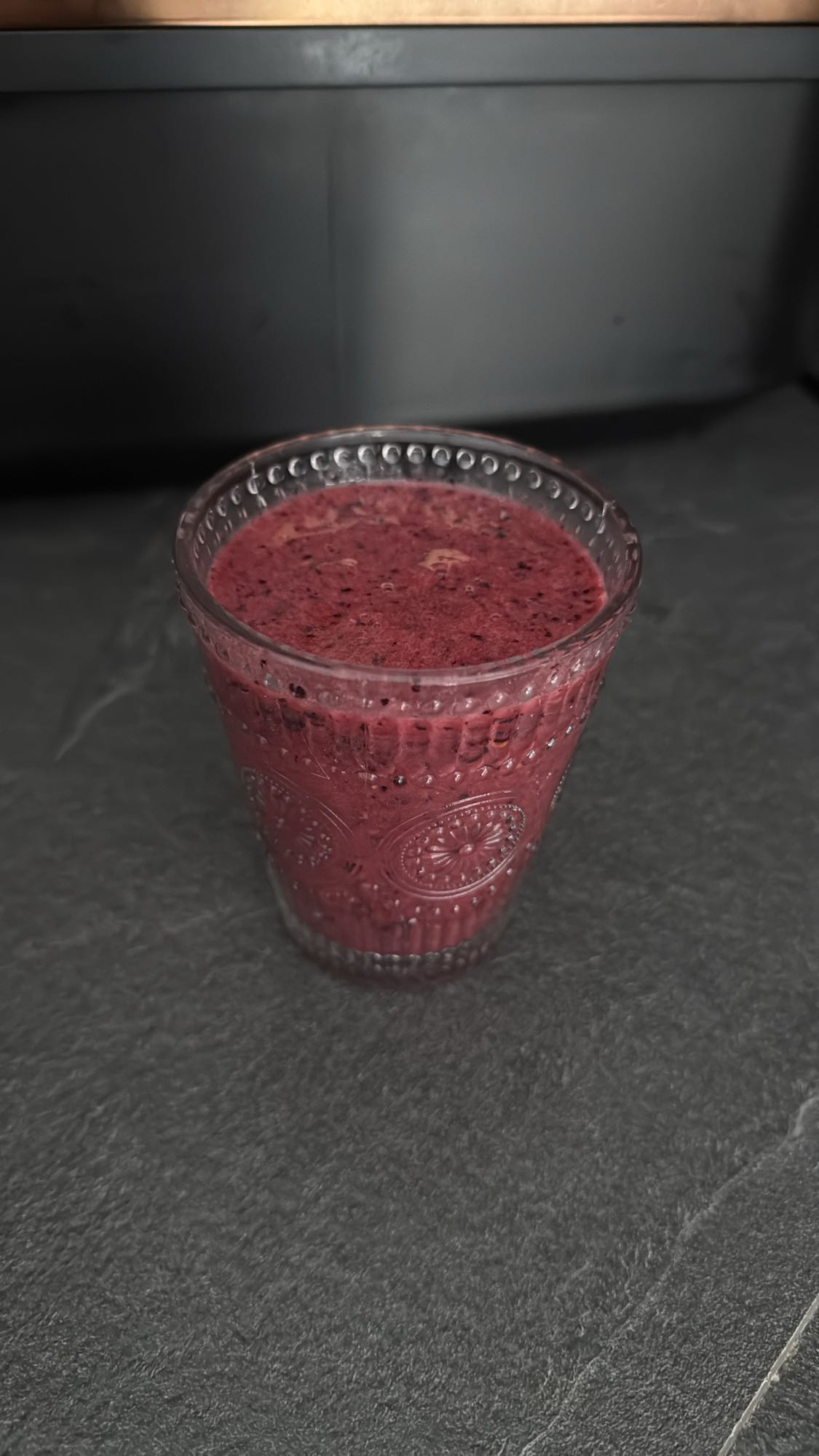 Smoothie fruits rouges