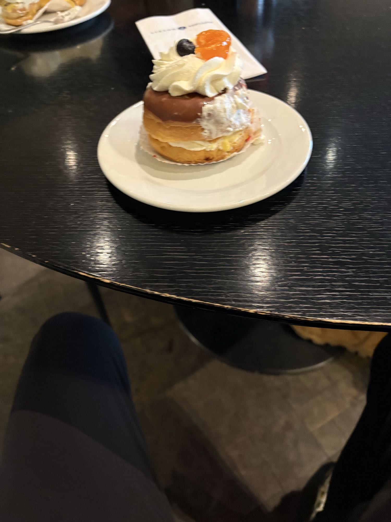 roomsoes met chocolade