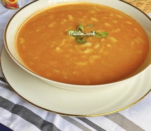 Soupe de haricots blancs