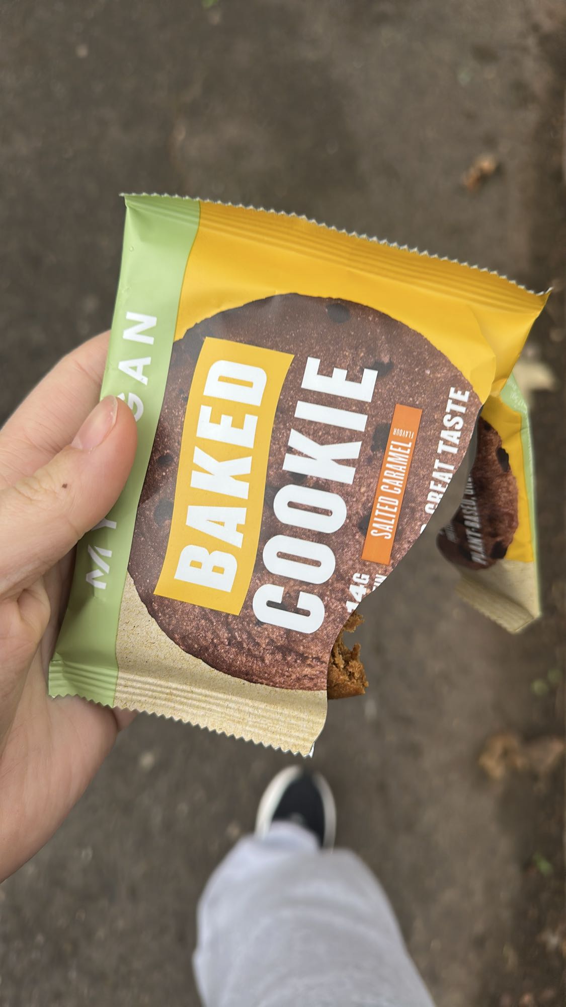 cookie caramel salé