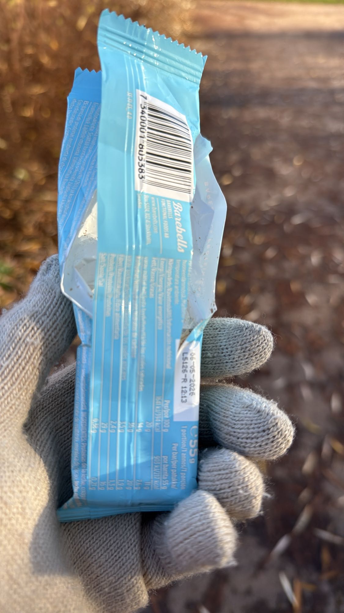 Barebells proteinbar