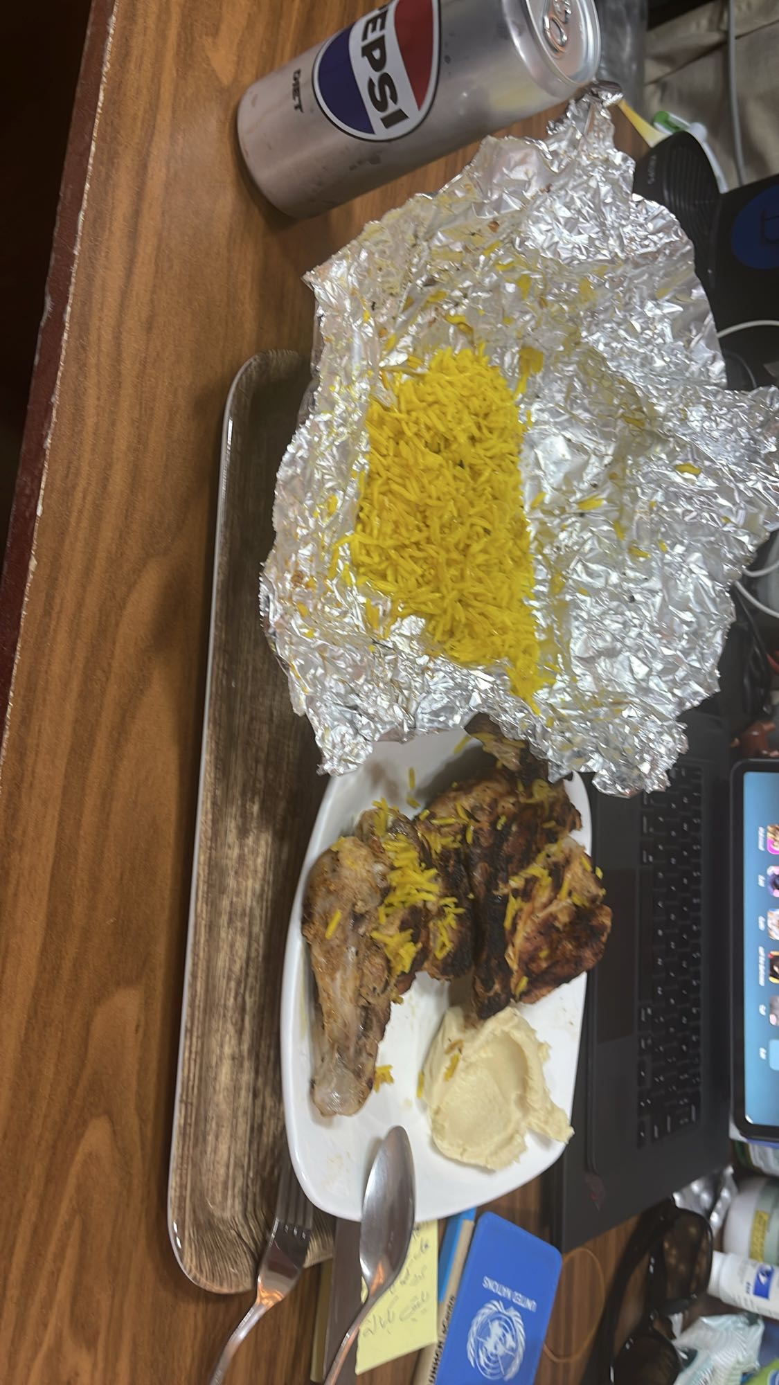 Grilled Chicken with Rice