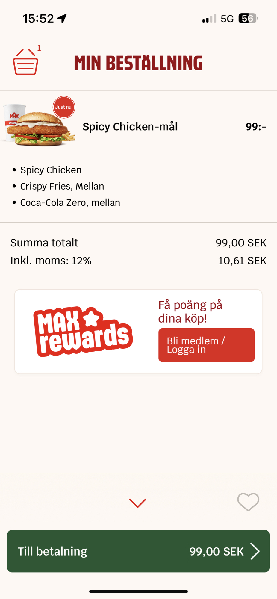 Spicy Chicken-mål