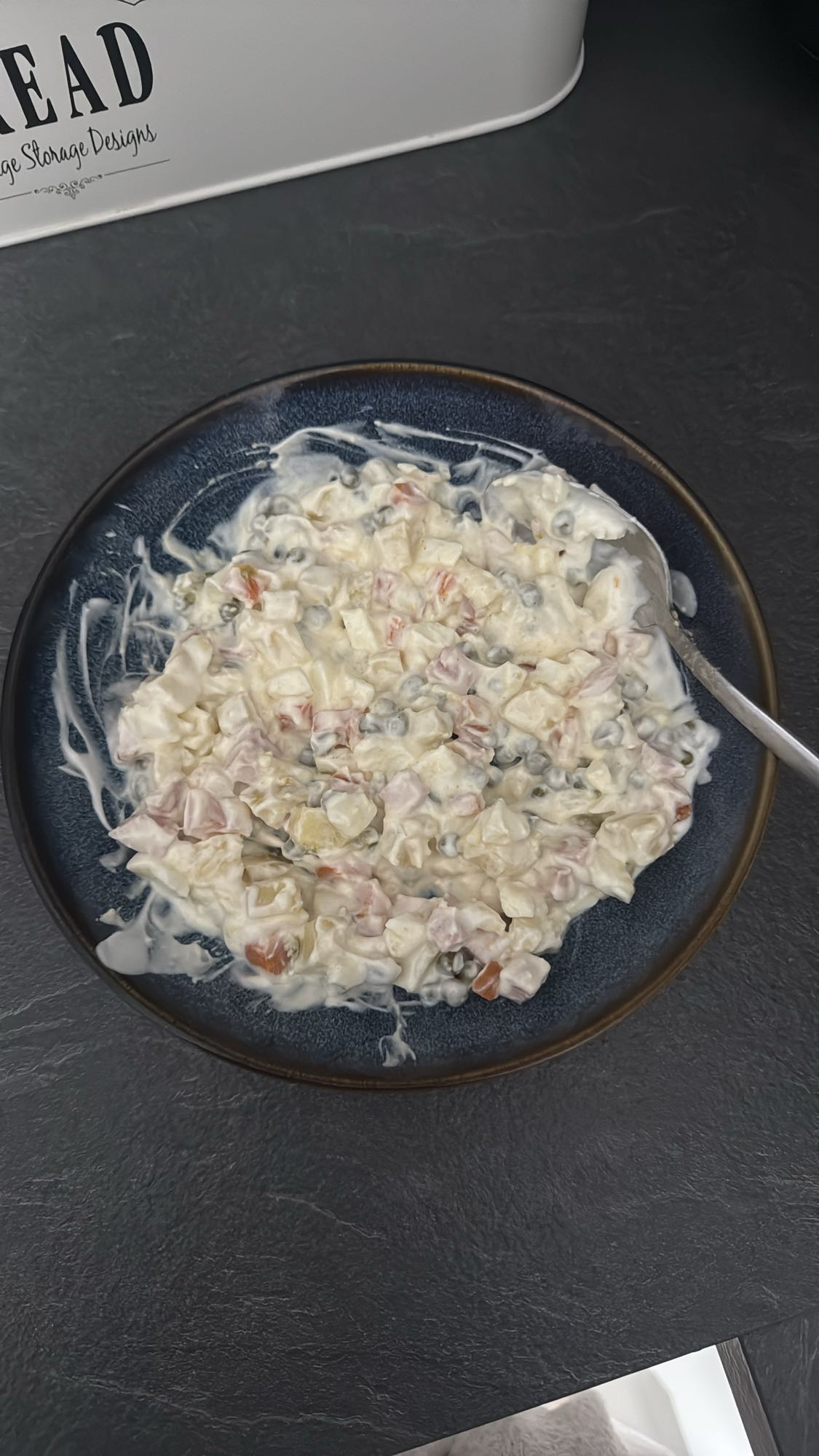 salade russe crémeuse