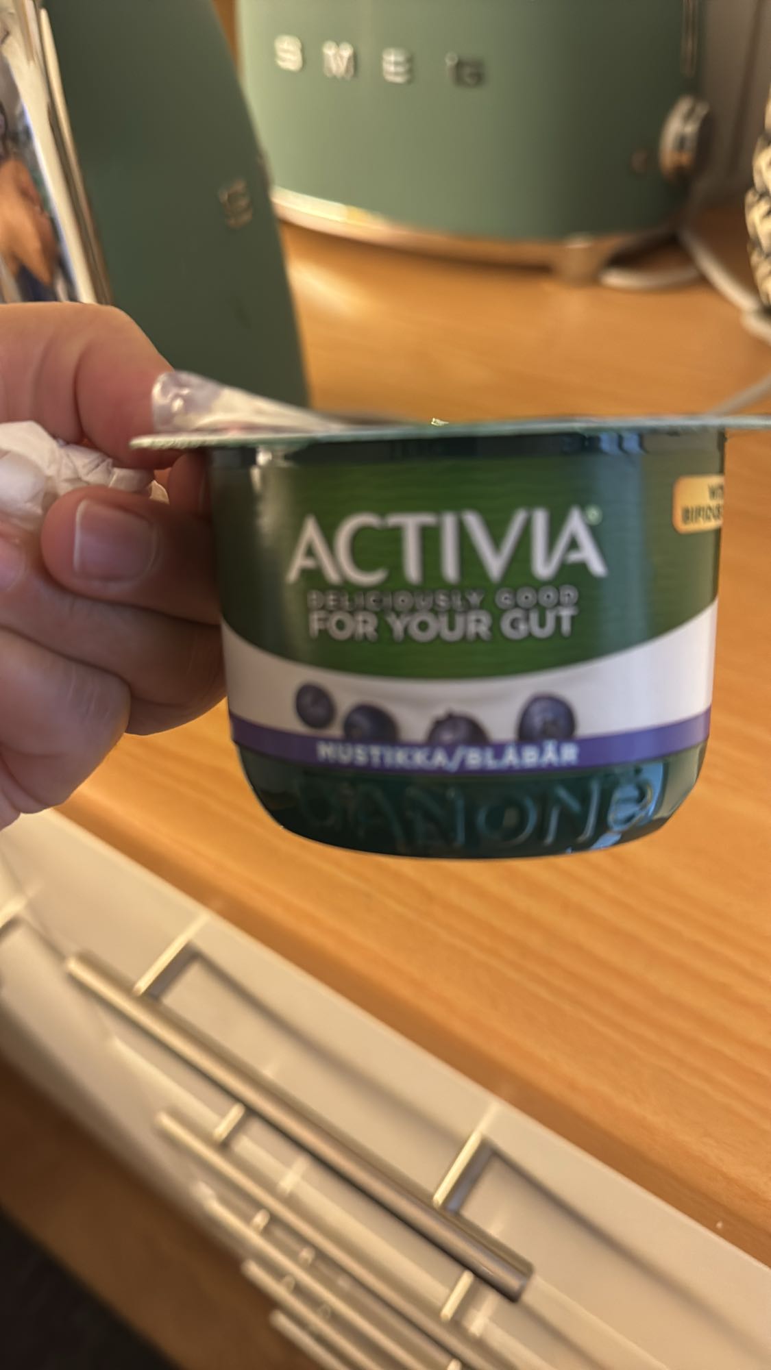 Blåbärsyoghurt Activia