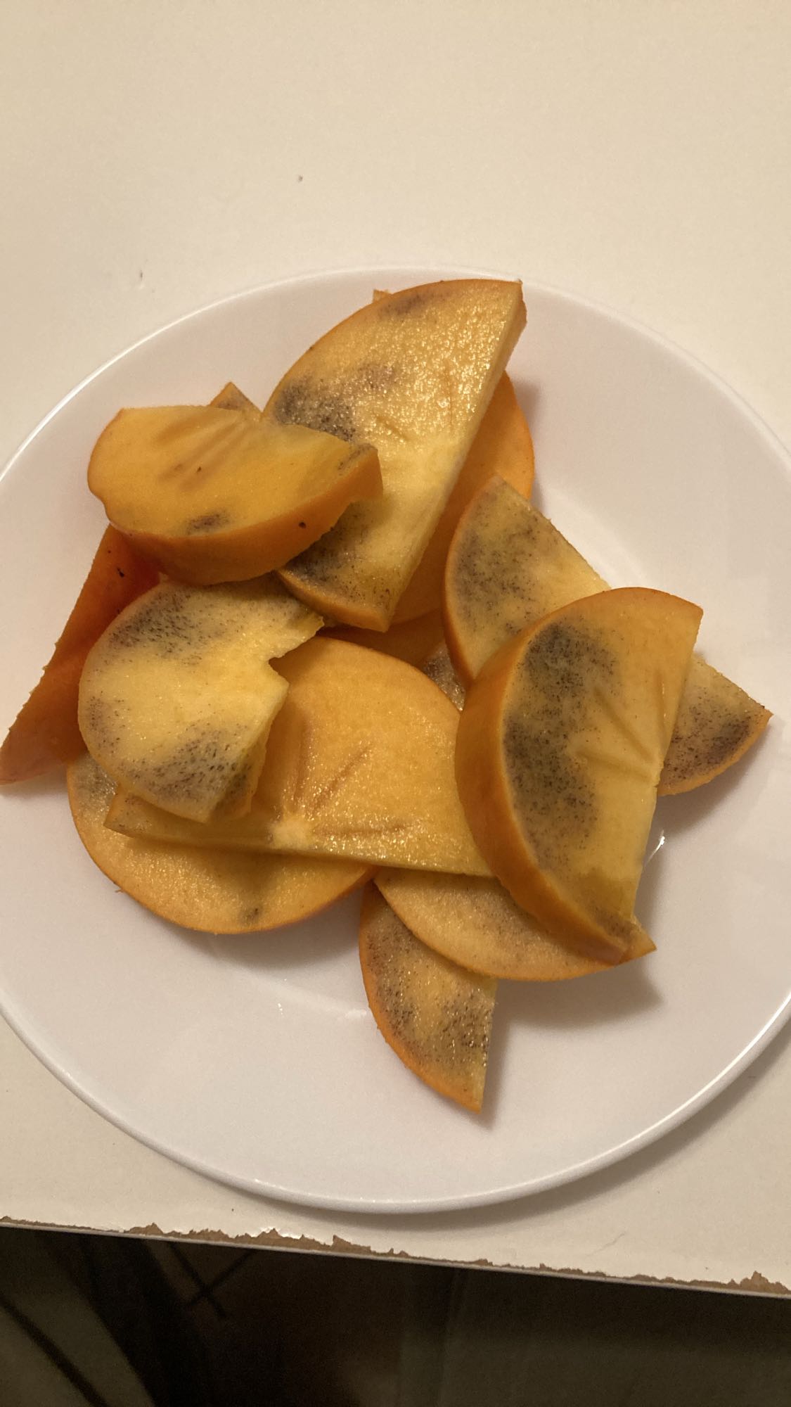 ломтики хурмы