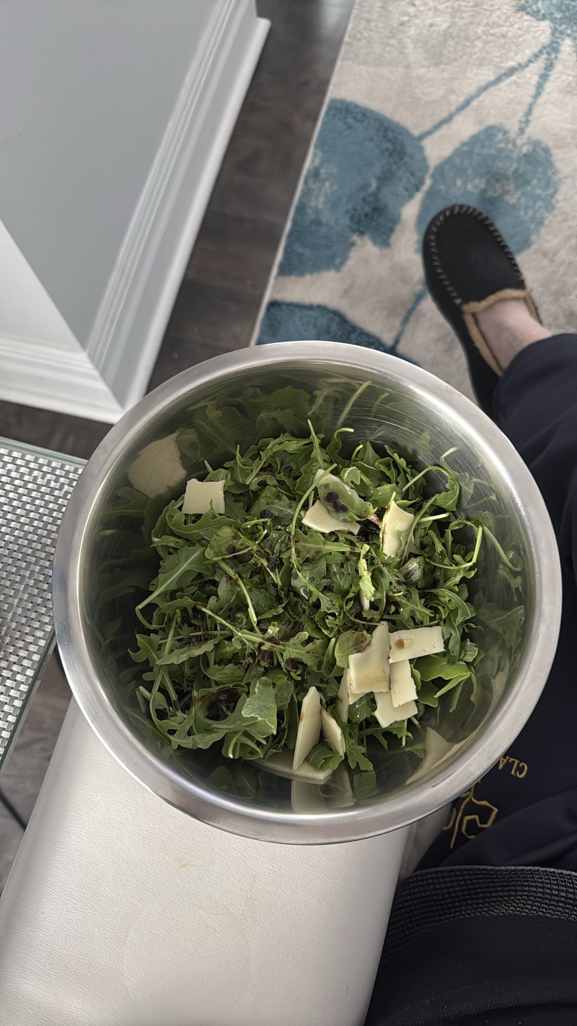 Salade roquette fromage