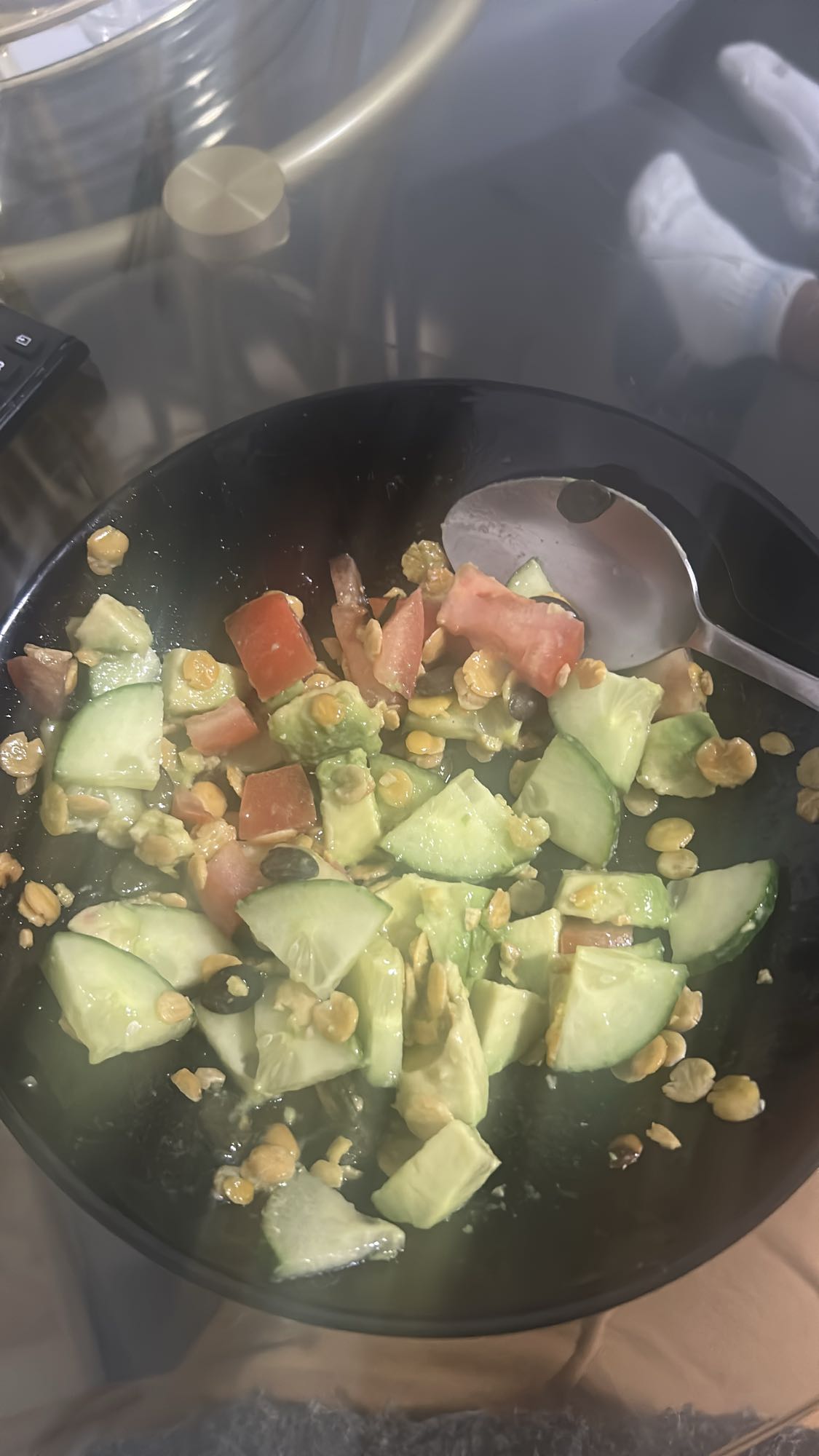 Avocado Cucumber Salad