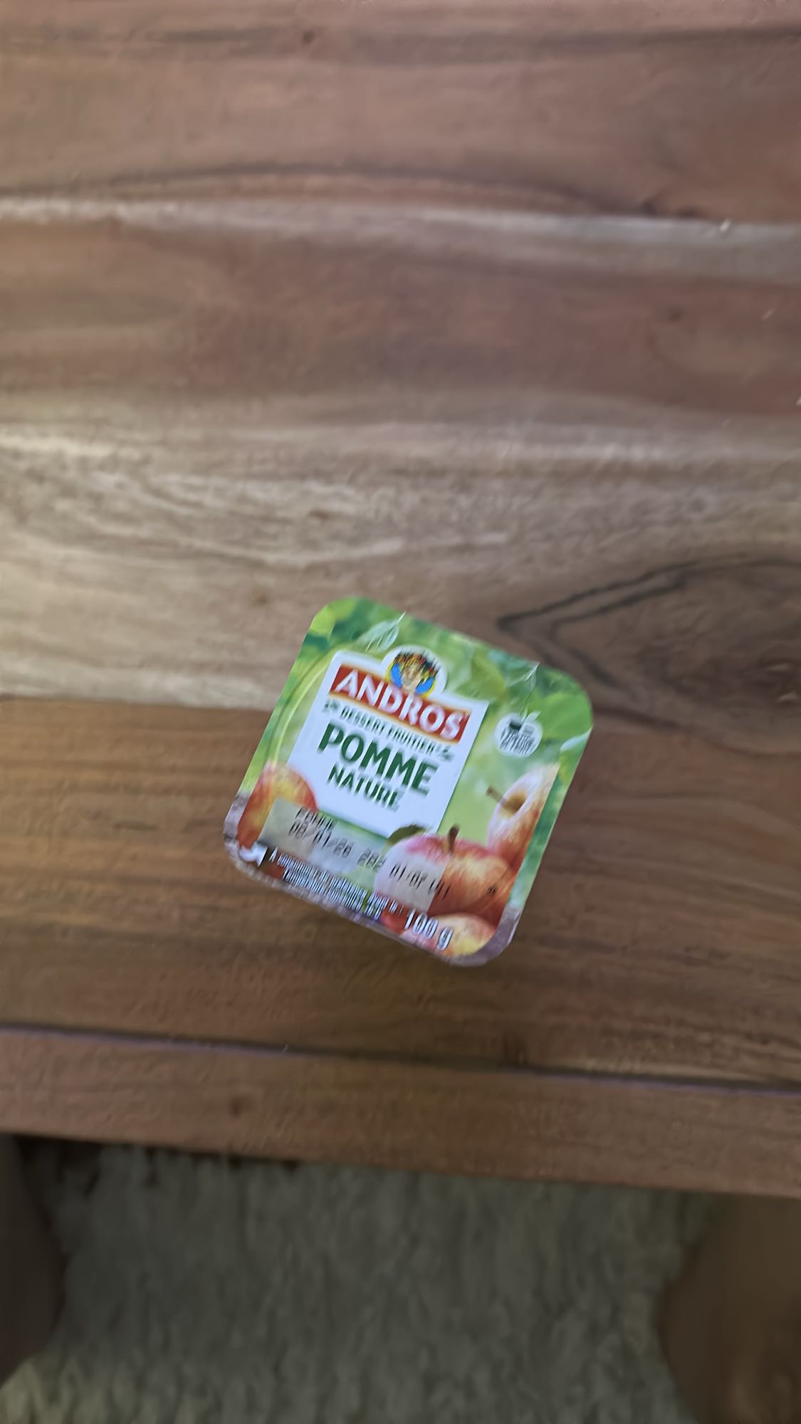 Compote pomme nature