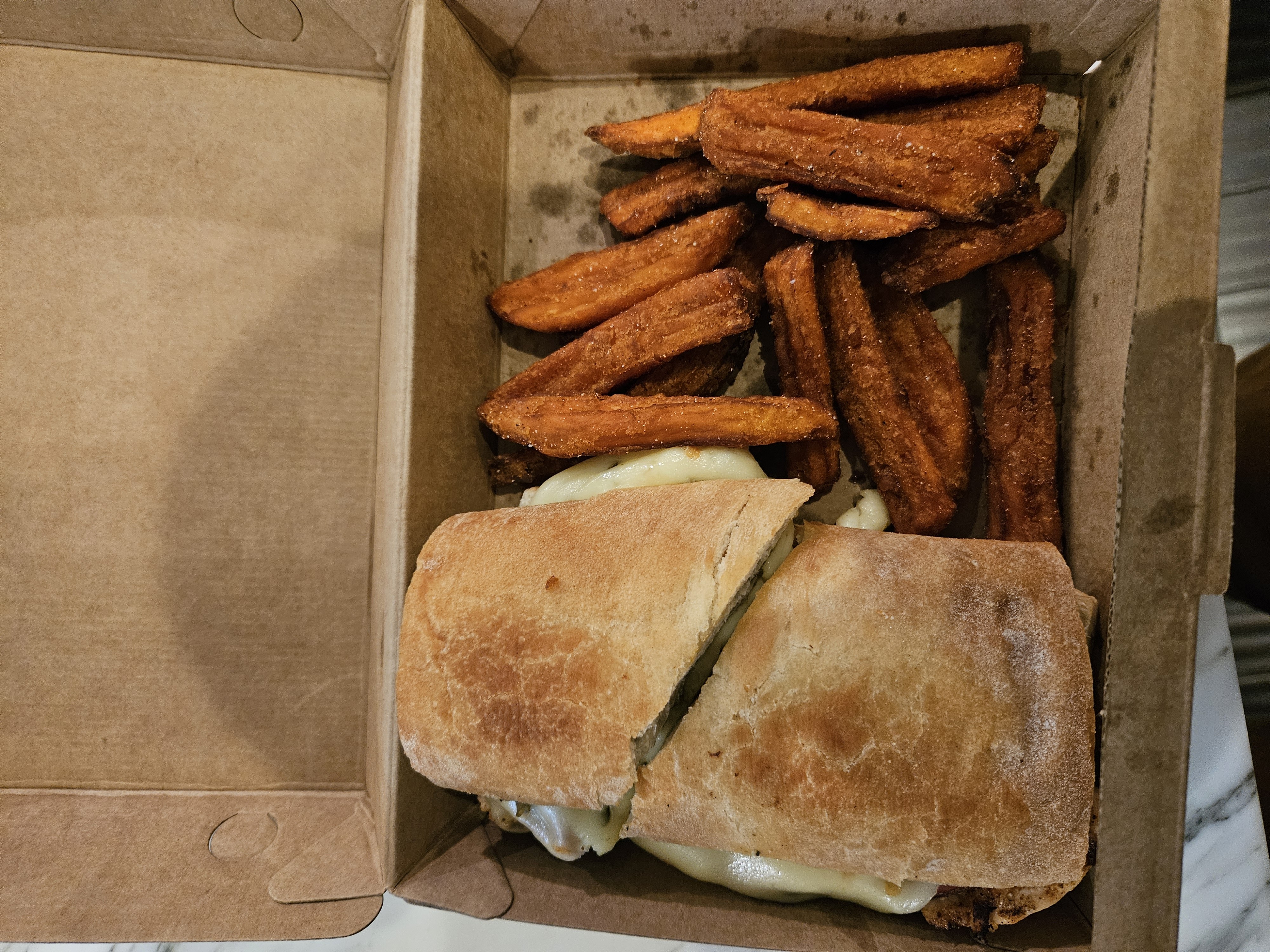 Chicken Sandwich & Fries