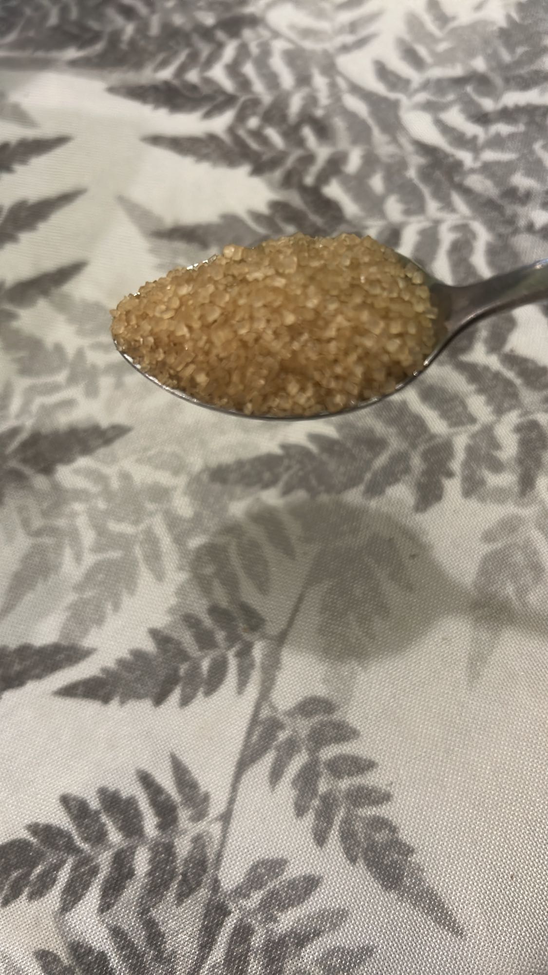 Lingură zahăr brun