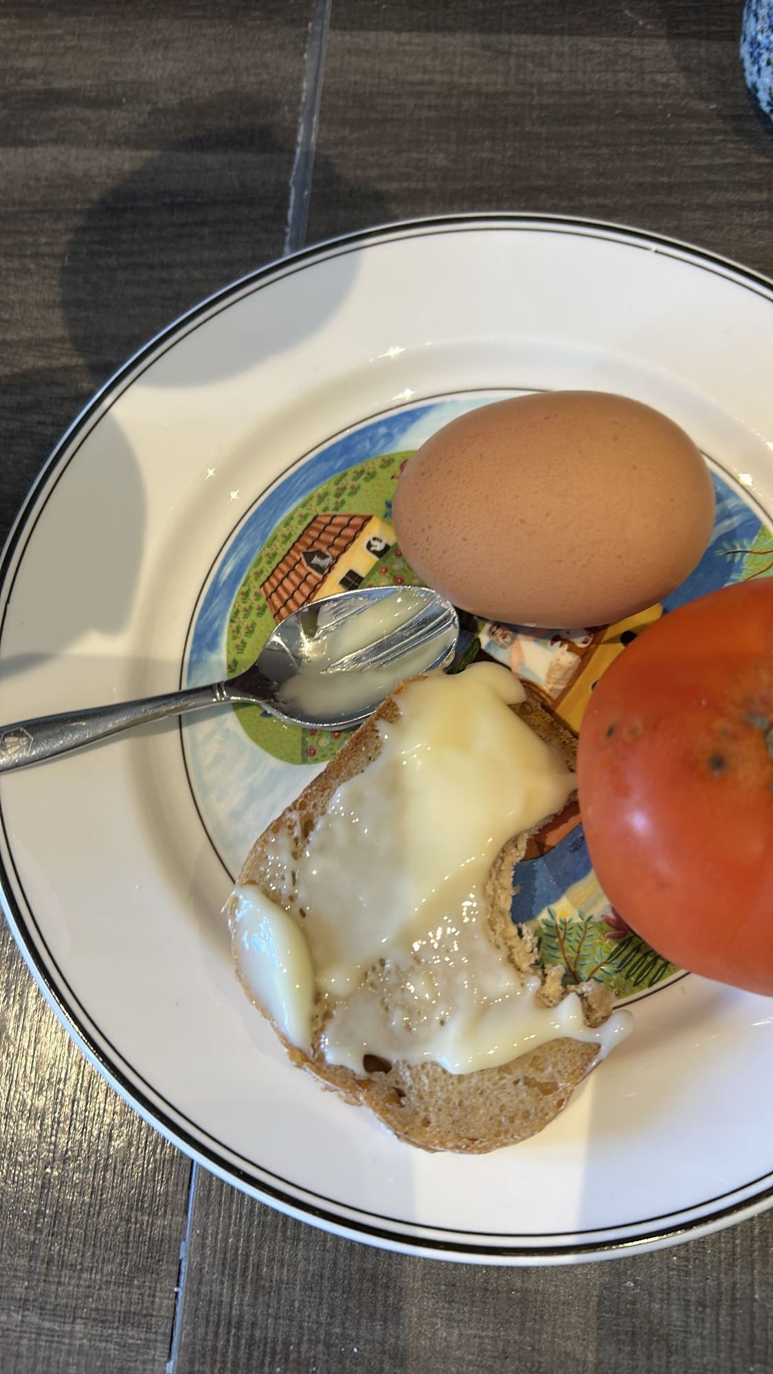Petit-déjeuner rustique