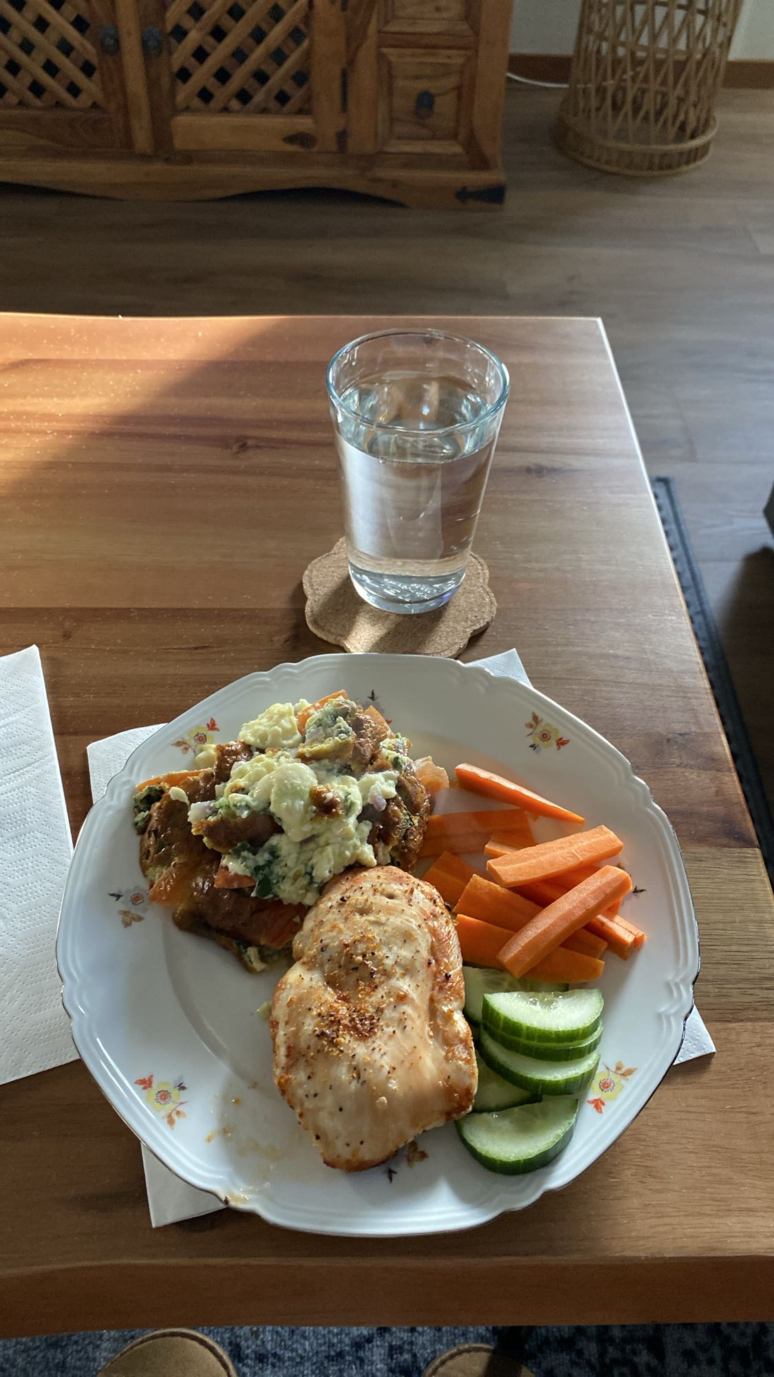 Kyckling med grönsaker