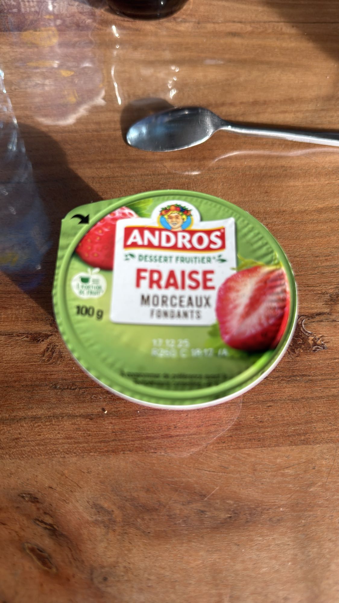 Dessert fraise Andros